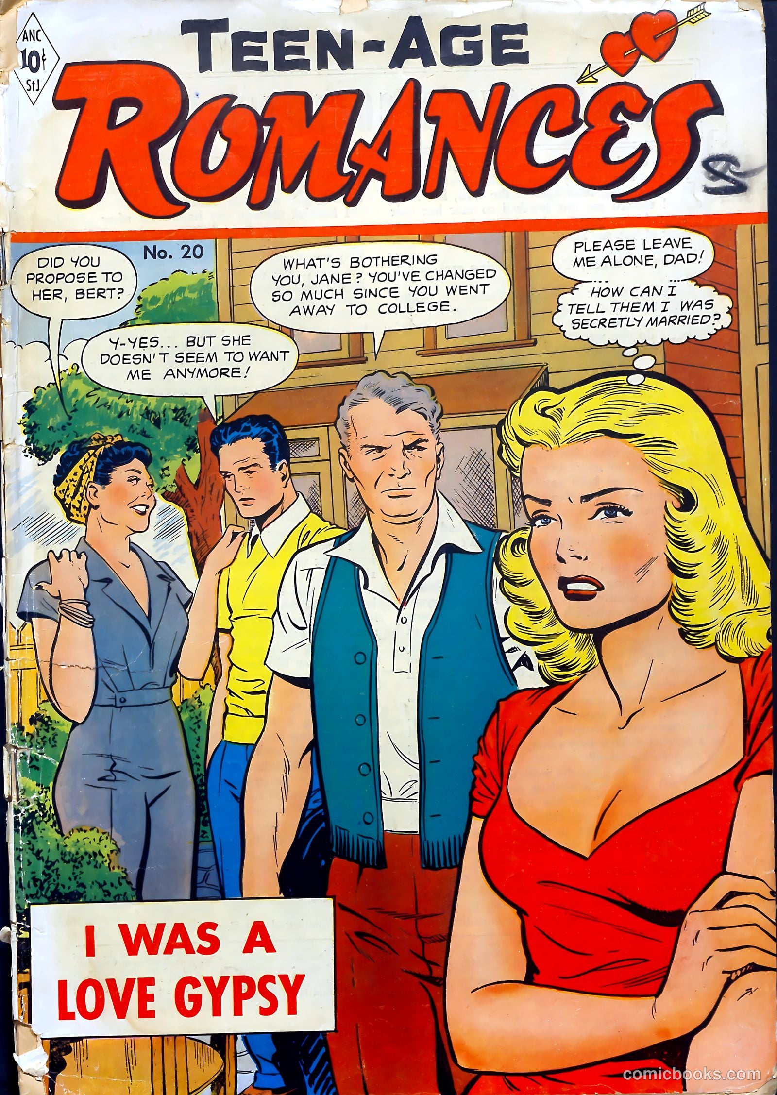 Teen-Age Romances #20 cover