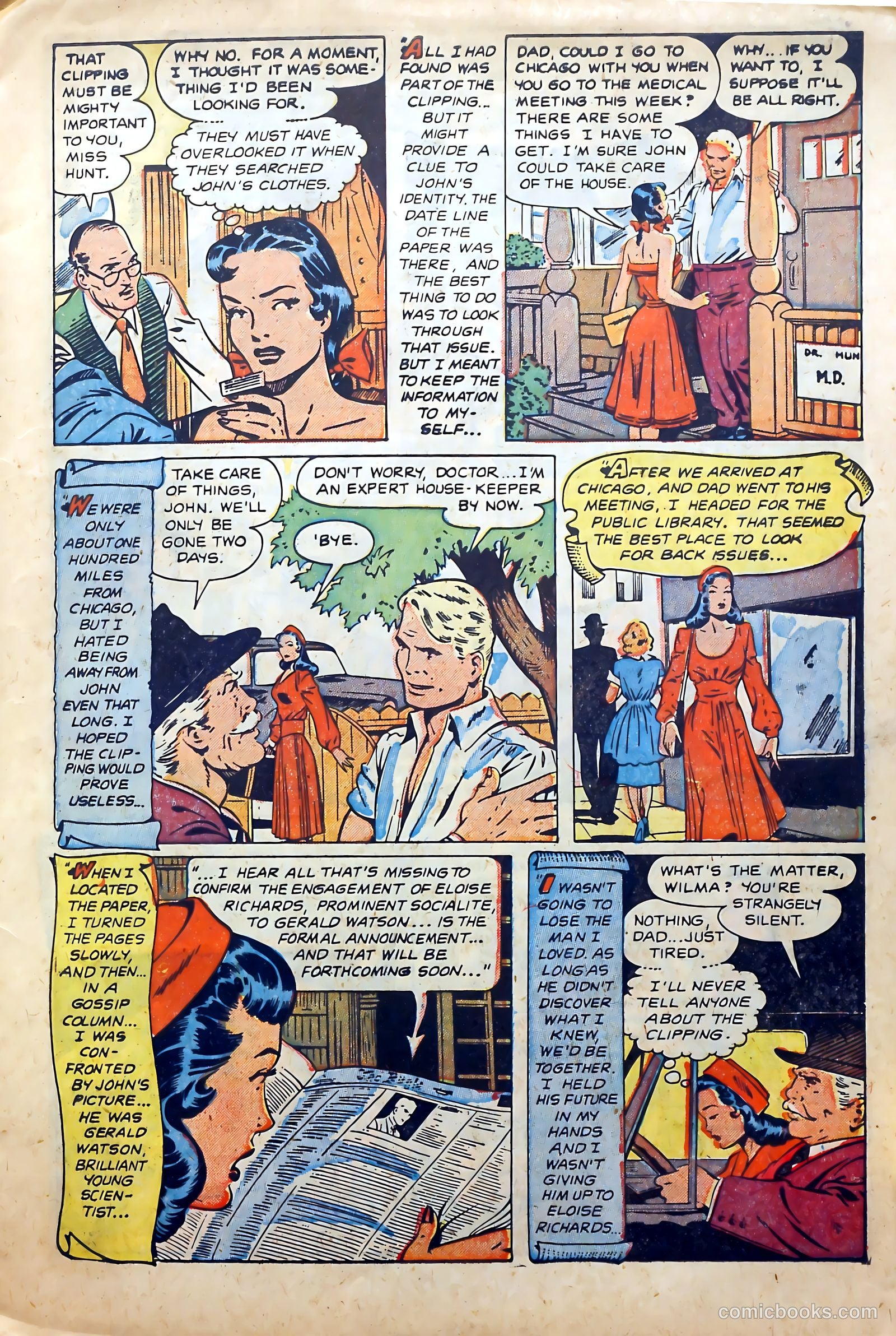 Teen-Age Romances #20 (1952) — page 7 of 36