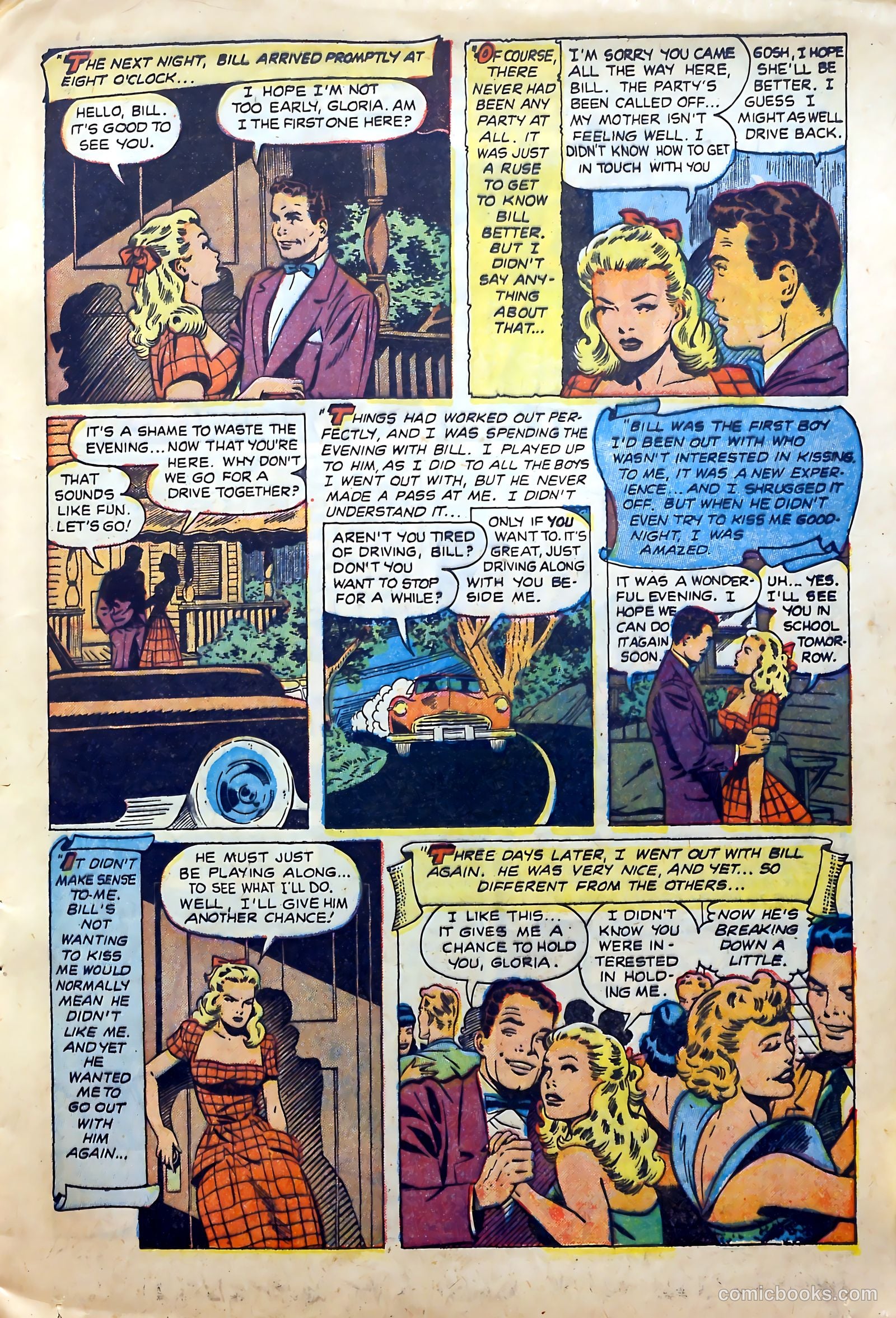 Teen-Age Romances #20 (1952) — page 13 of 36