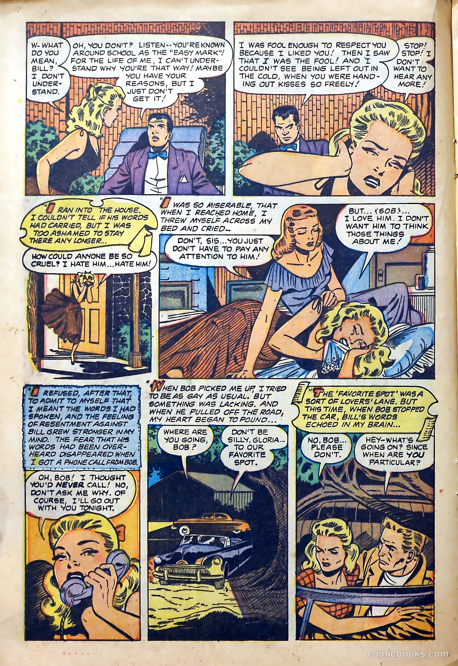Teen-Age Romances #20 (1952) — page 16 of 36