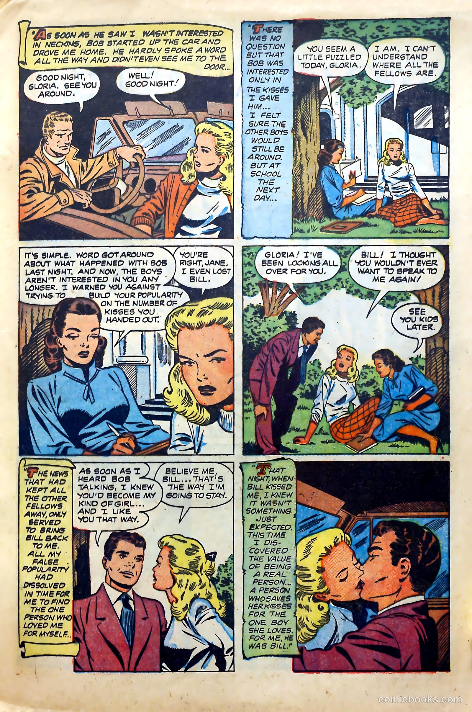 Teen-Age Romances #20 (1952) — page 17 of 36