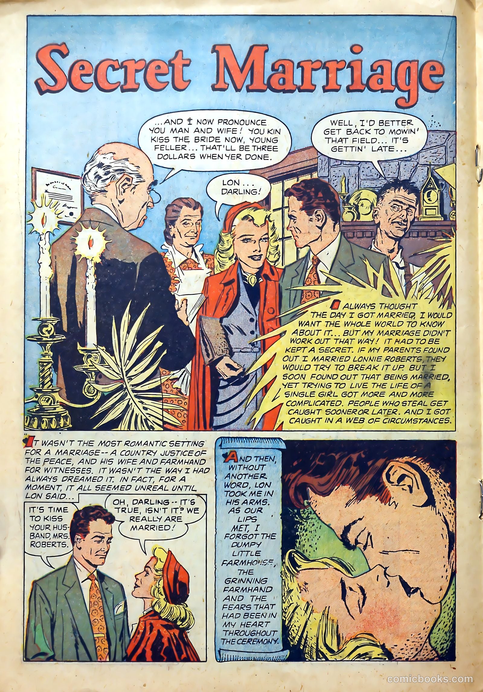 Teen-Age Romances #20 (1952) — page 18 of 36