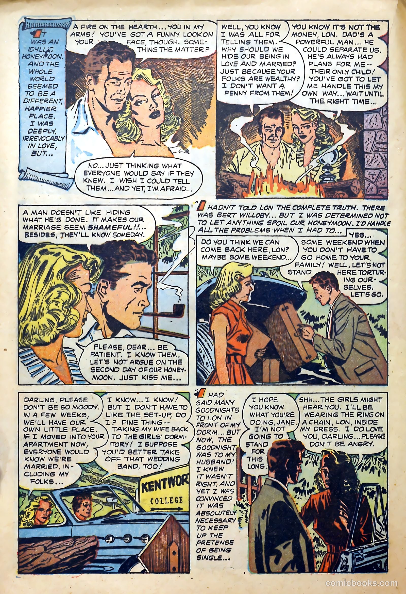 Teen-Age Romances #20 (1952) — page 20 of 36