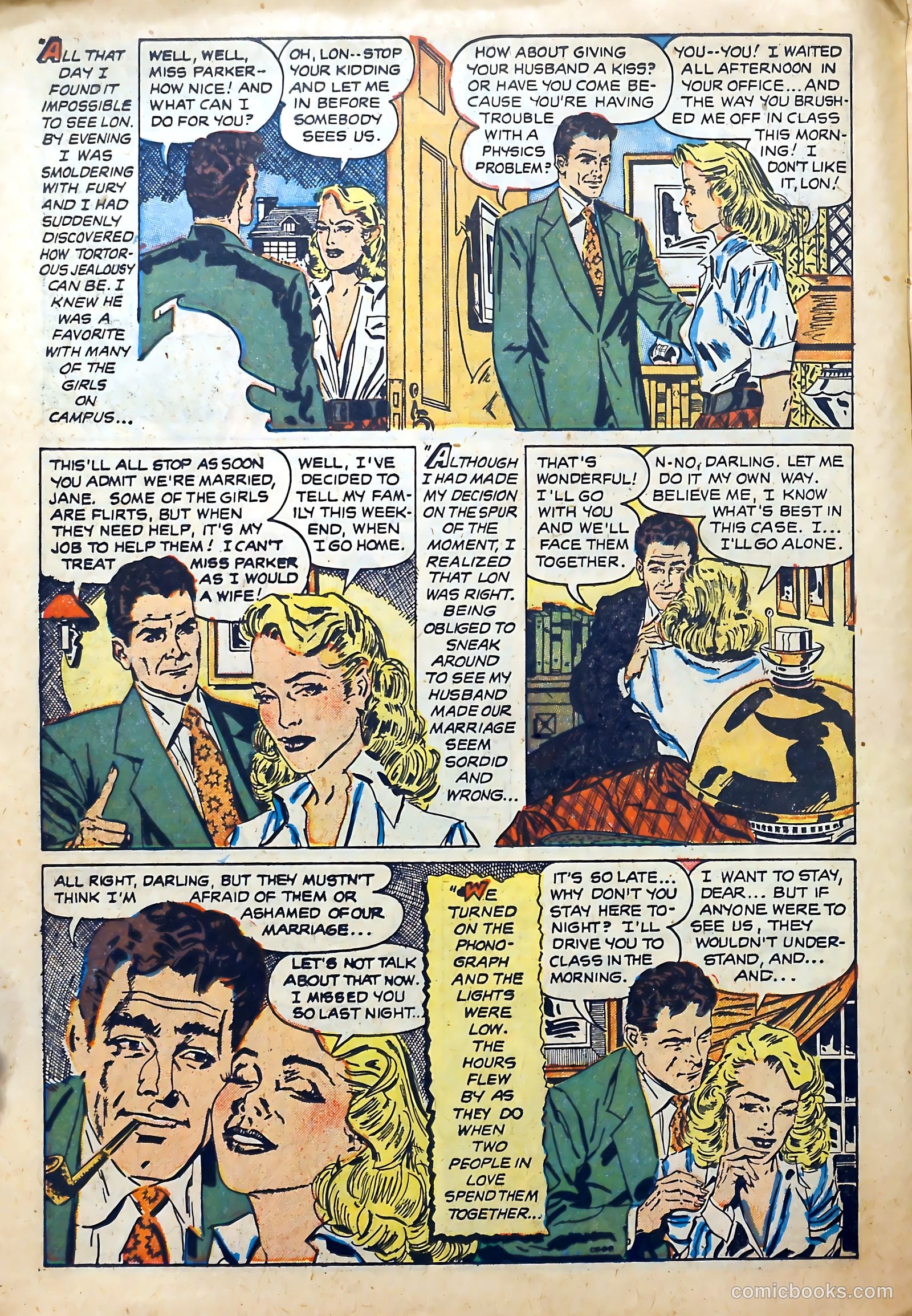 Teen-Age Romances #20 (1952) — page 22 of 36