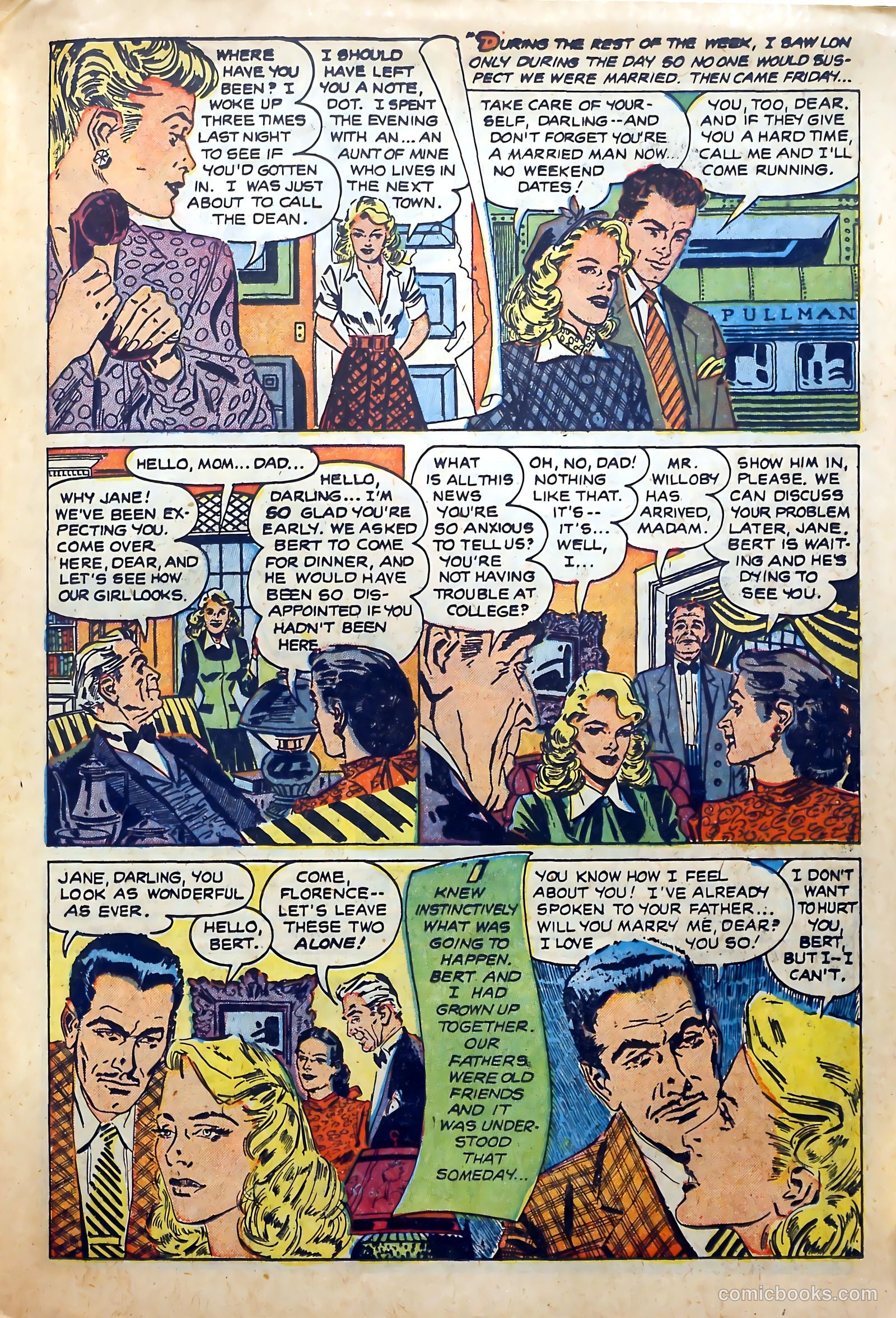 Teen-Age Romances #20 (1952) — page 23 of 36