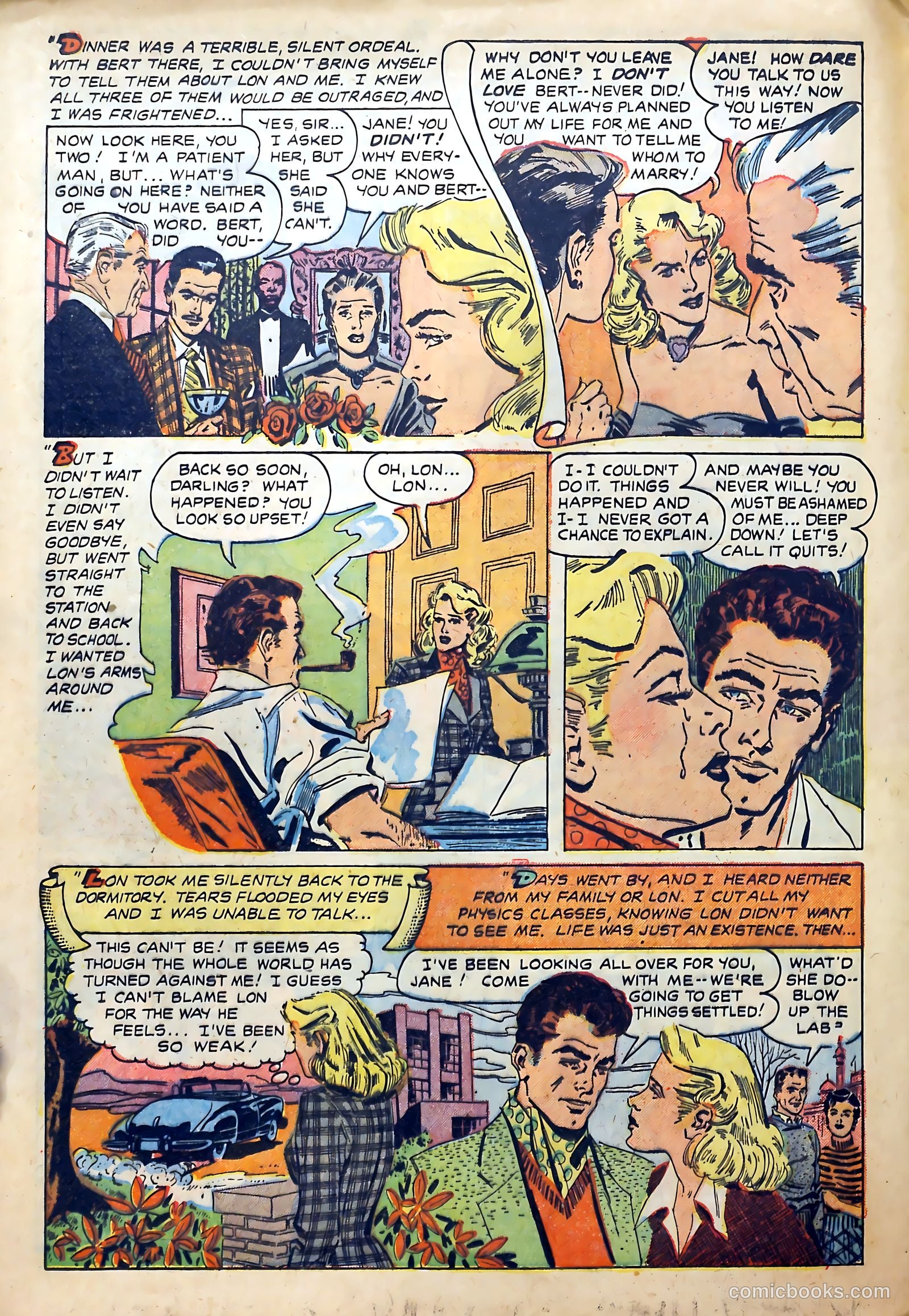 Teen-Age Romances #20 (1952) — page 24 of 36