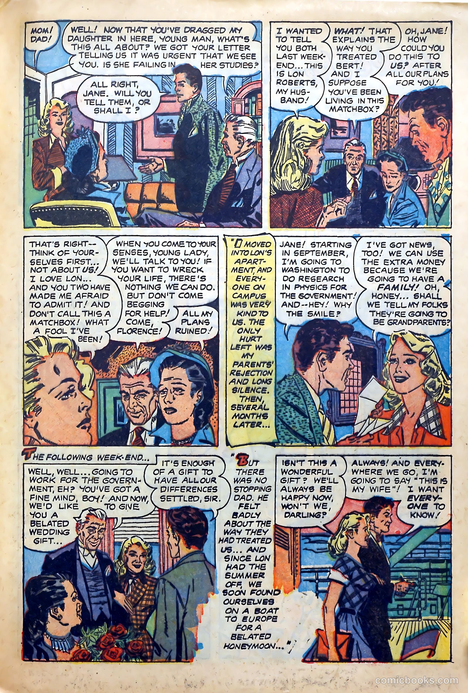Teen-Age Romances #20 (1952) — page 25 of 36