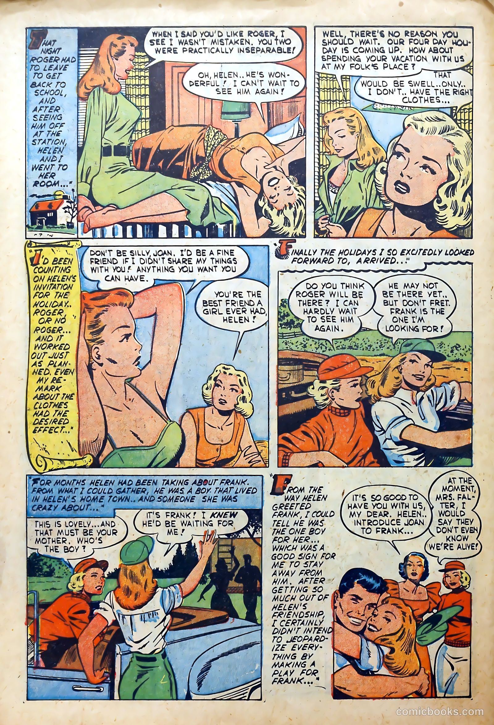 Teen-Age Romances #20 (1952) — page 30 of 36