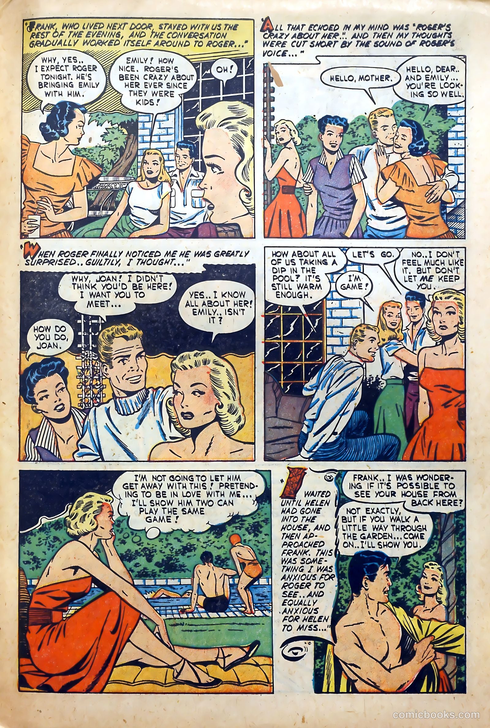 Teen-Age Romances #20 (1952) — page 31 of 36