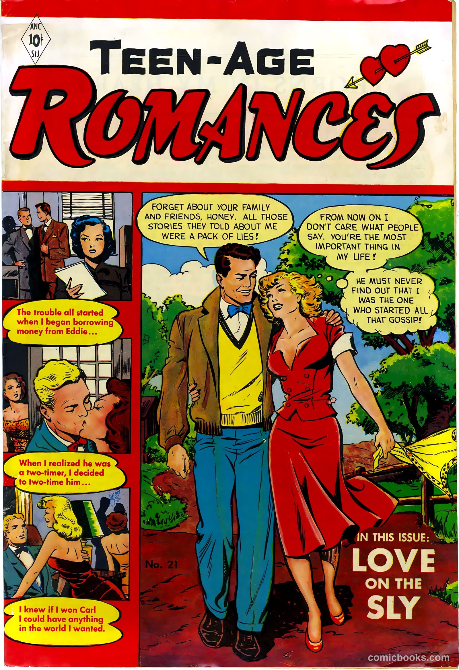 Teen-Age Romances #21 cover