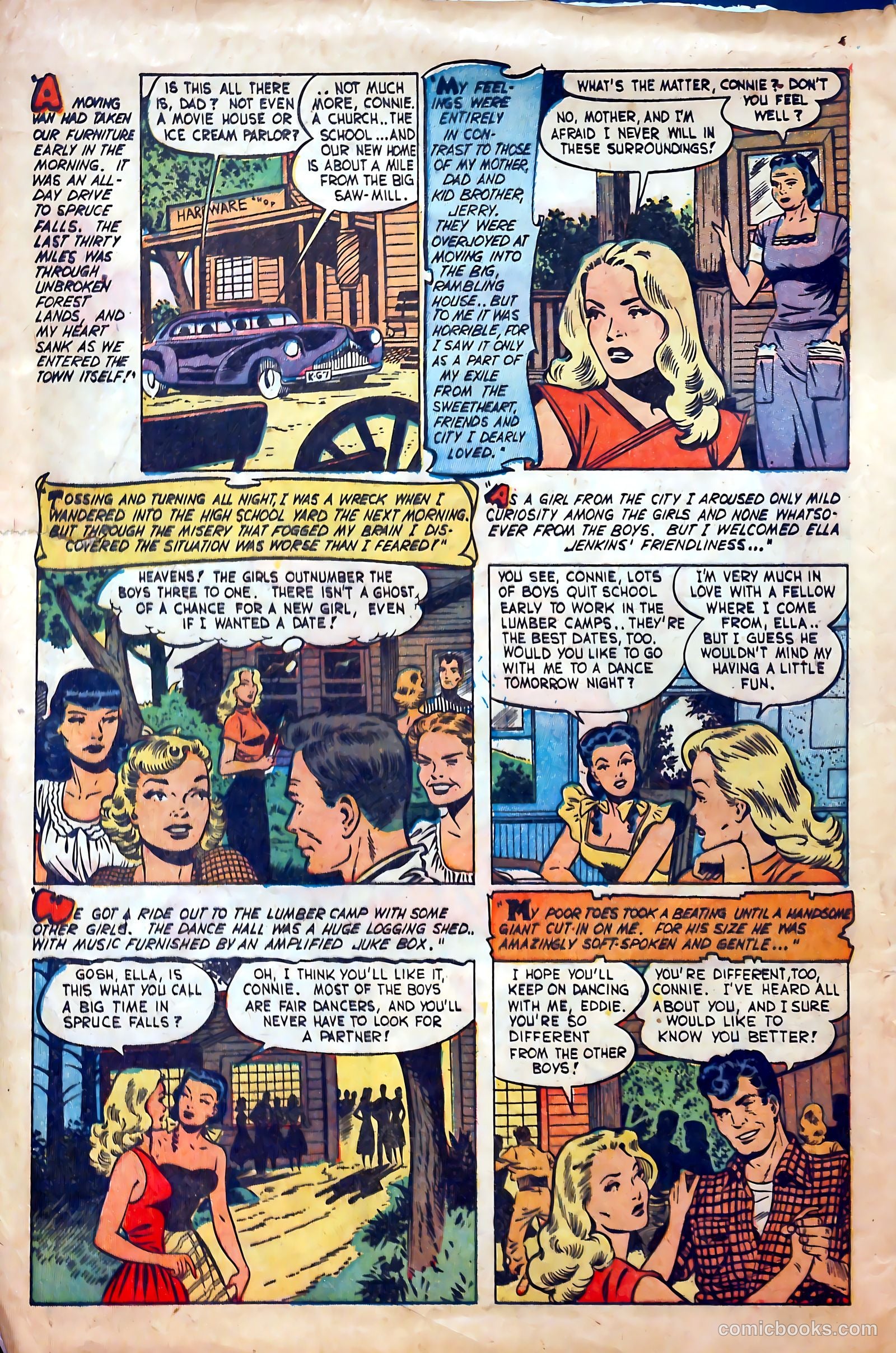 Teen-Age Romances #21 (1952) — page 5 of 37