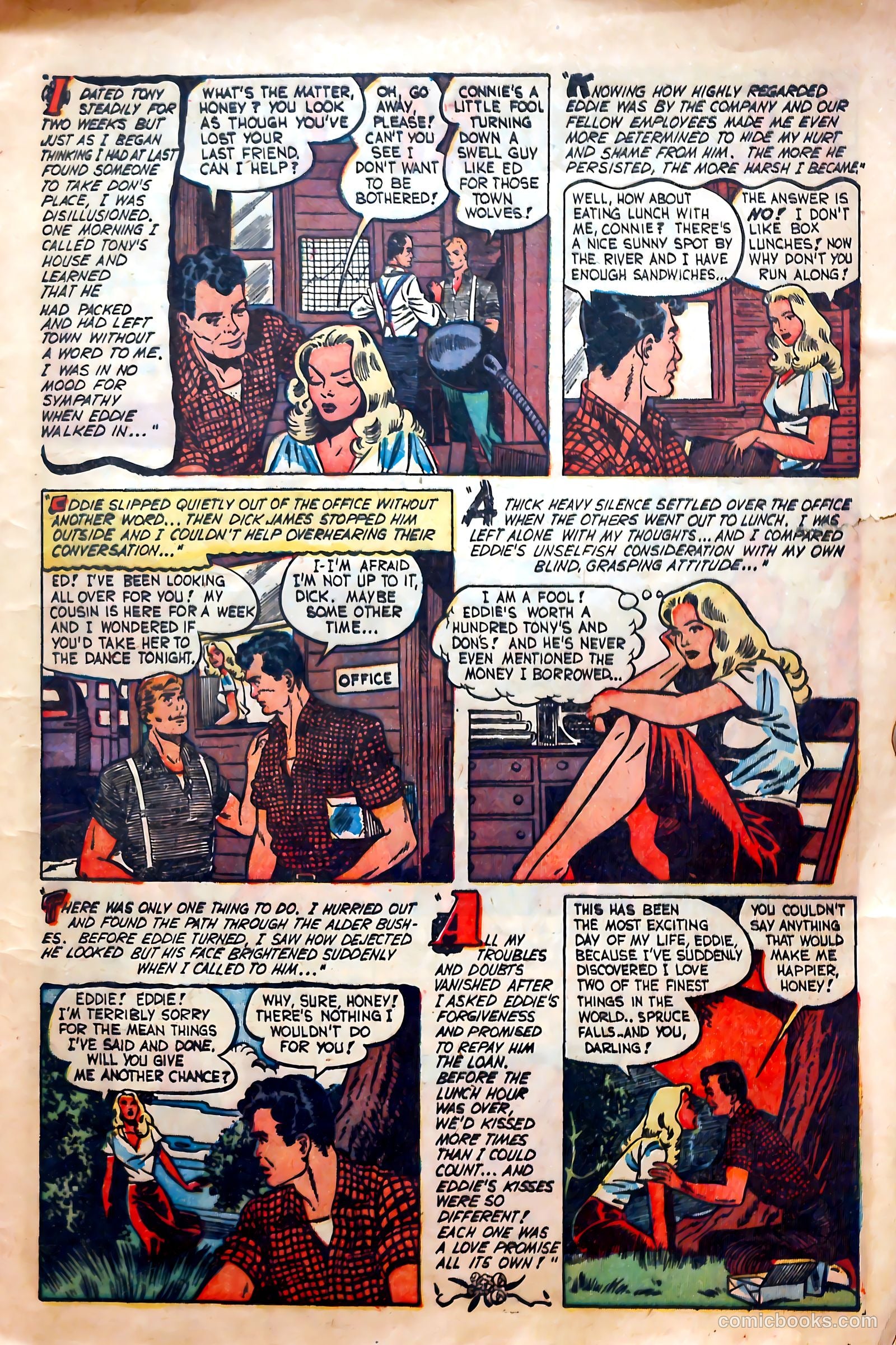 Teen-Age Romances #21 (1952) — page 10 of 37
