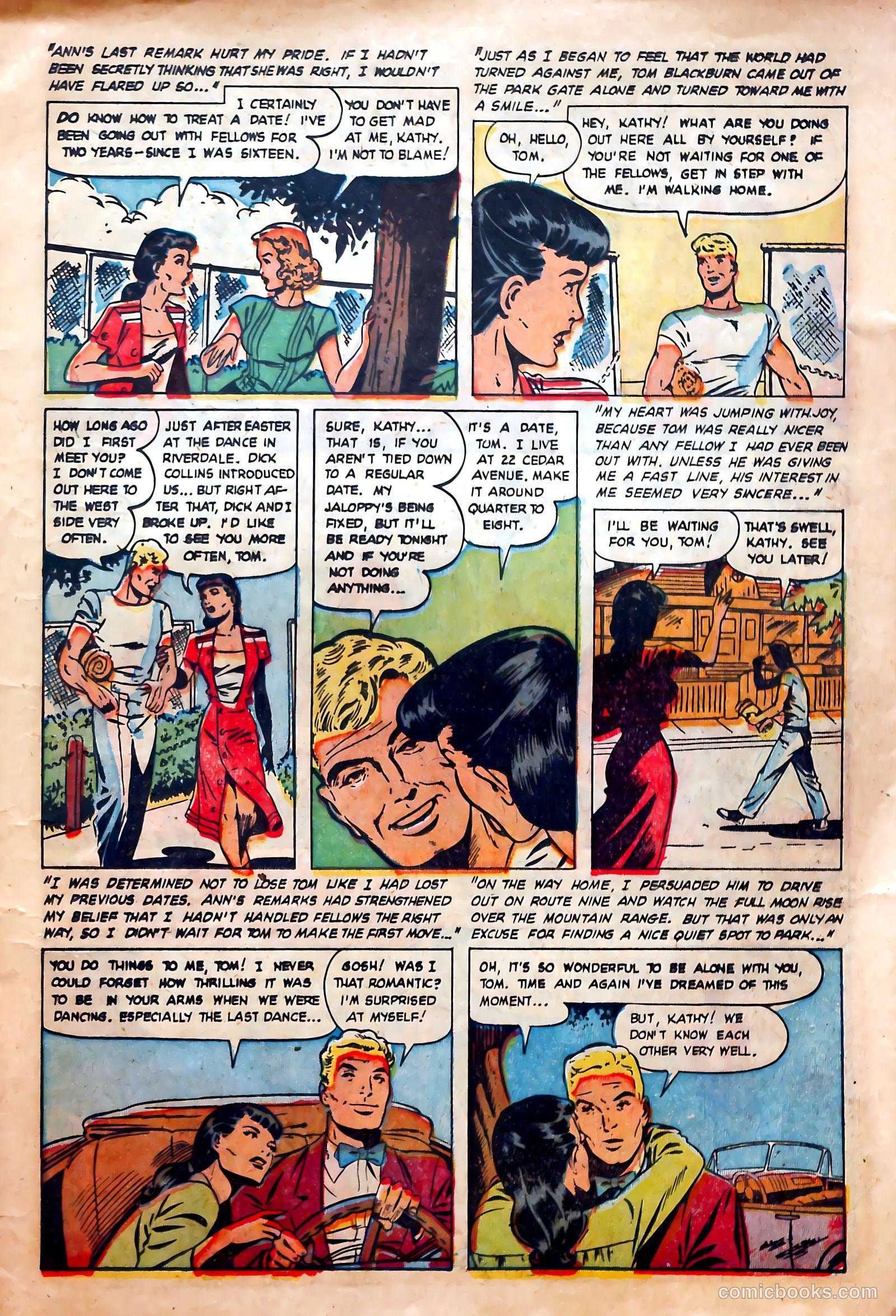 Teen-Age Romances #21 (1952) — page 12 of 37