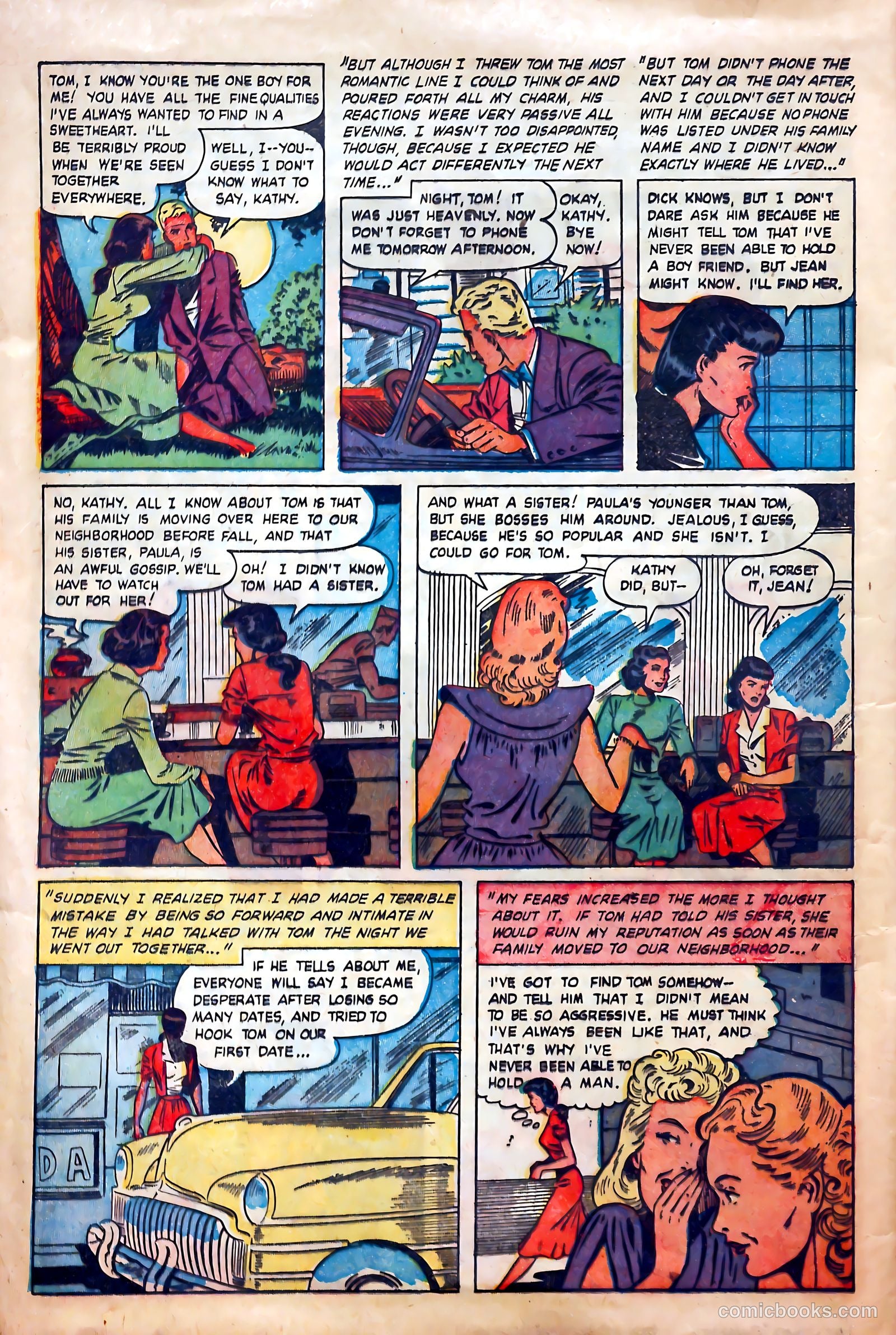 Teen-Age Romances #21 (1952) — page 13 of 37