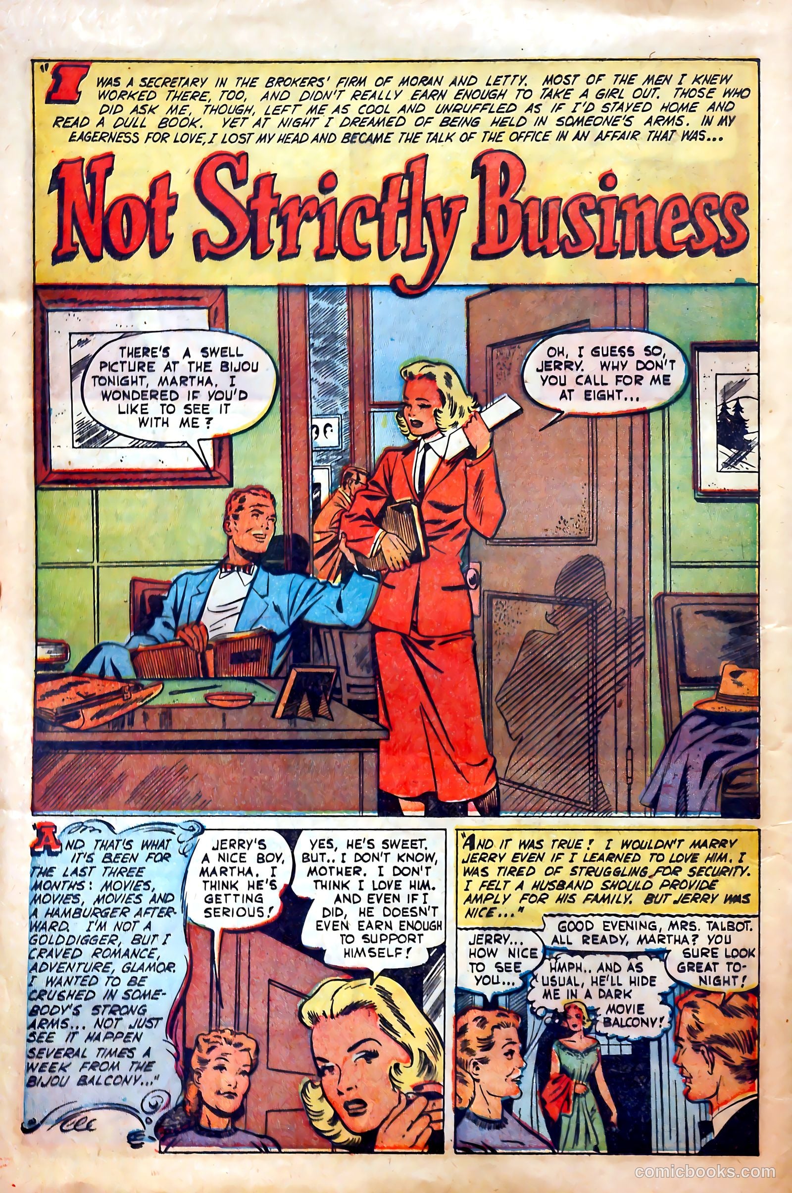 Teen-Age Romances #21 (1952) — page 17 of 37