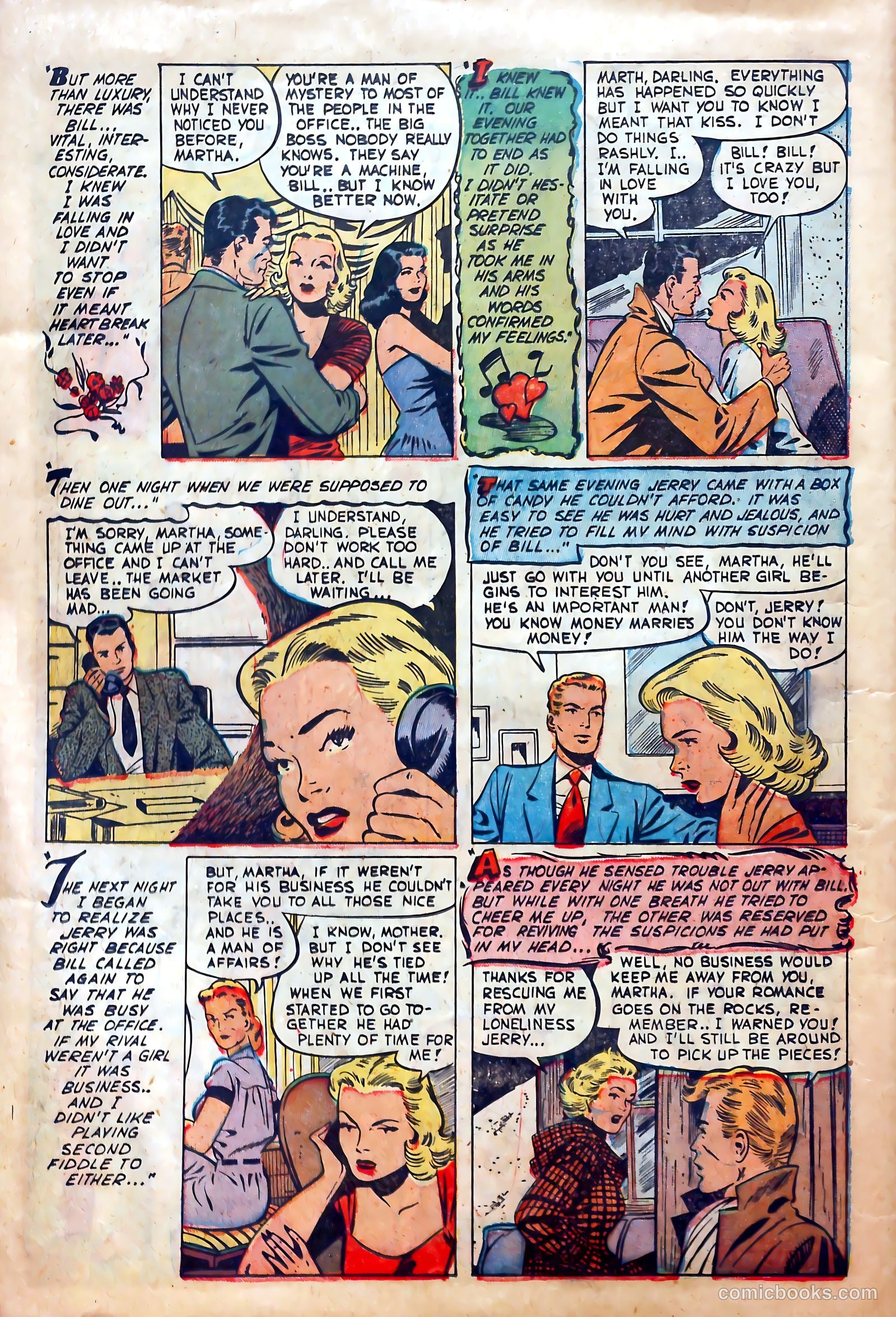 Teen-Age Romances #21 (1952) — page 19 of 37