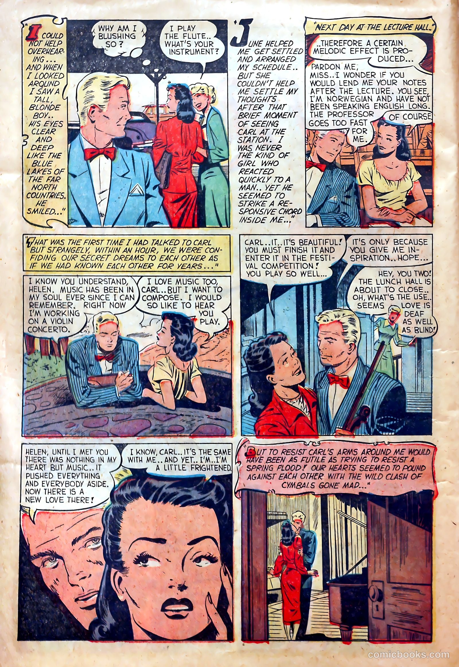 Teen-Age Romances #21 (1952) — page 23 of 37