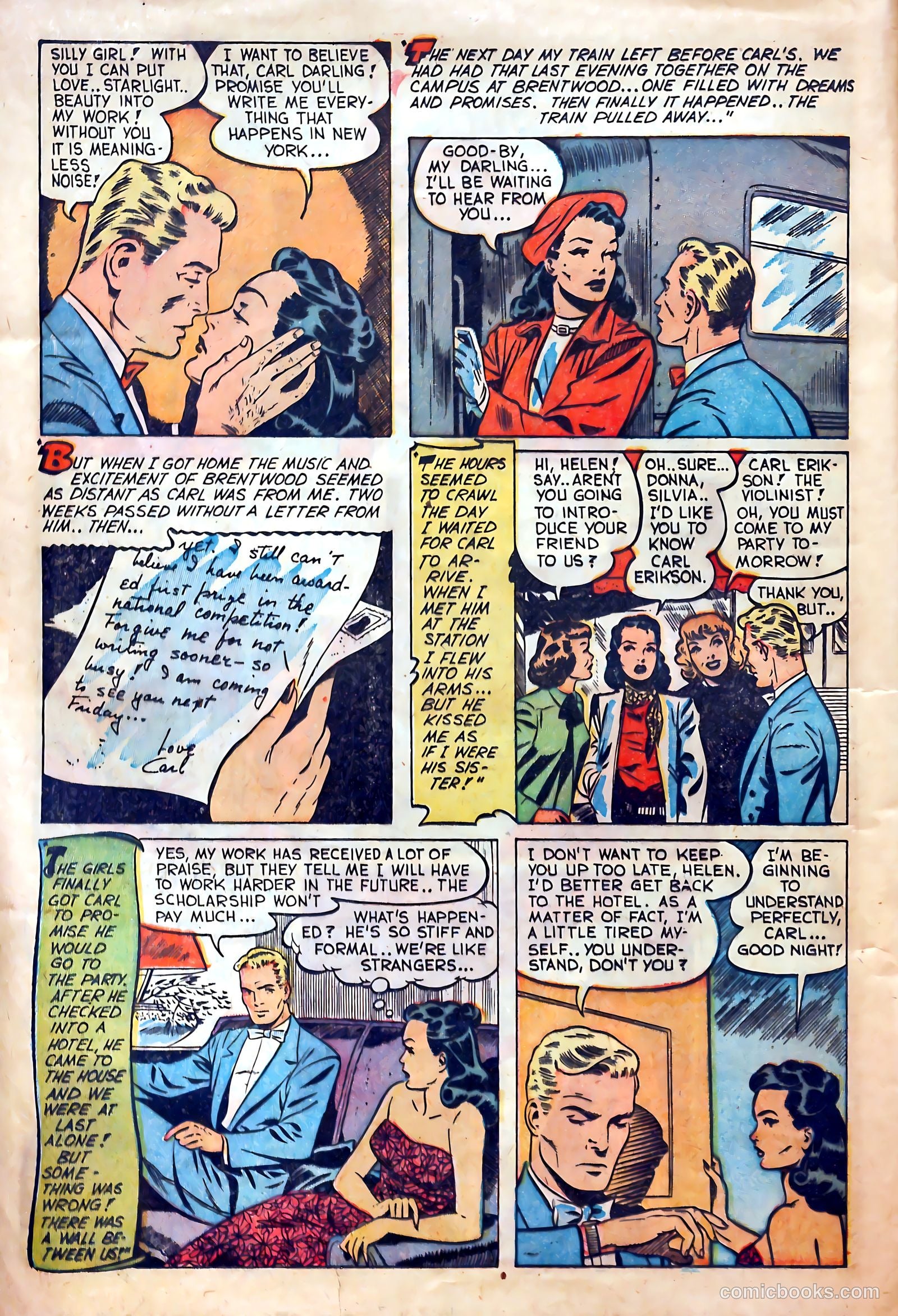 Teen-Age Romances #21 (1952) — page 25 of 37