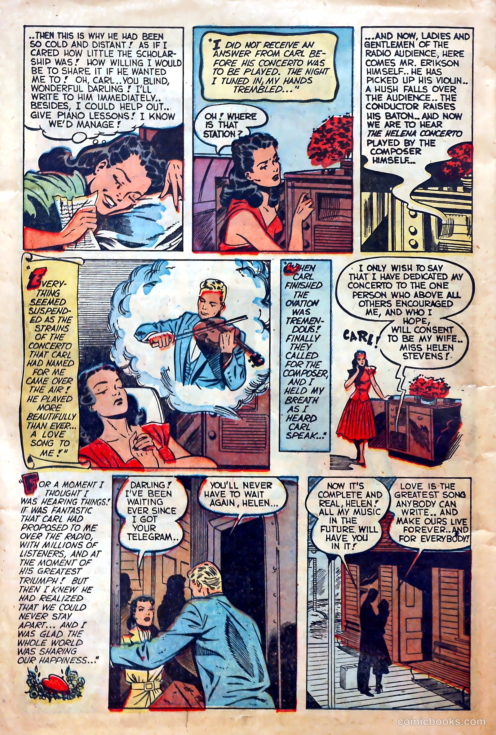 Teen-Age Romances #21 (1952) — page 27 of 37