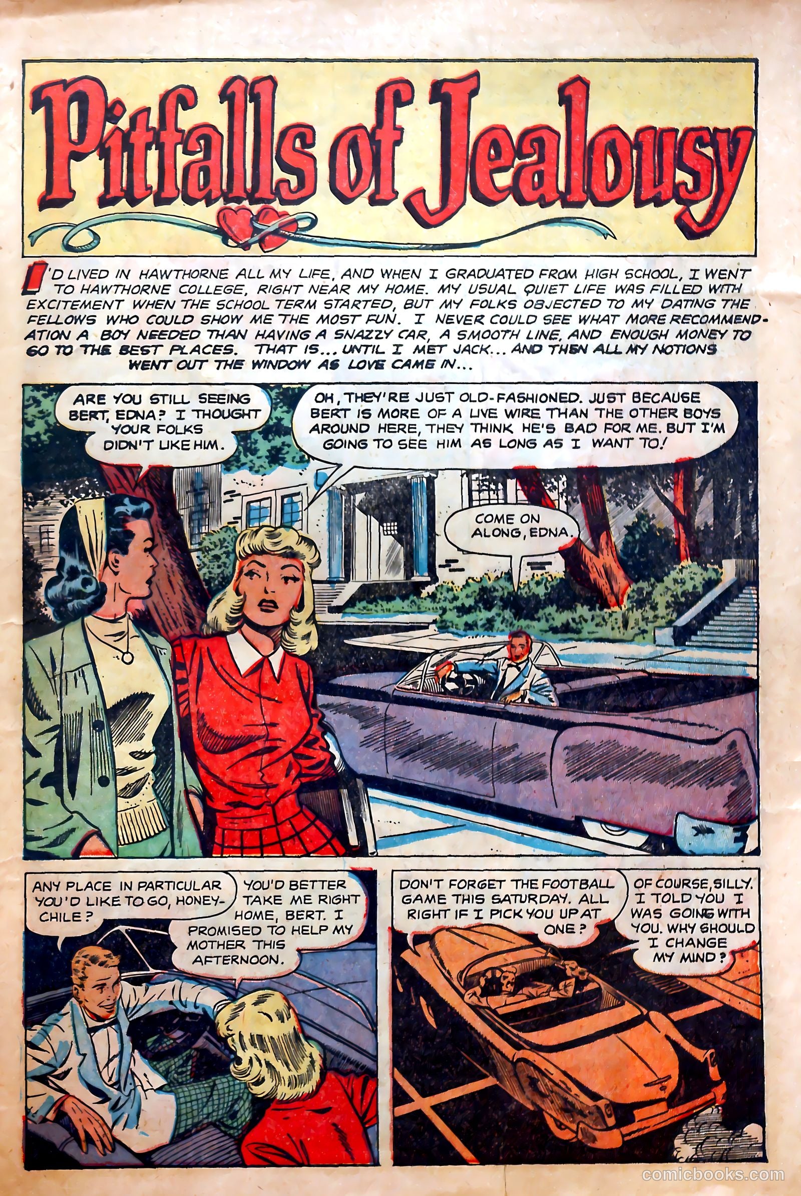 Teen-Age Romances #21 (1952) — page 28 of 37