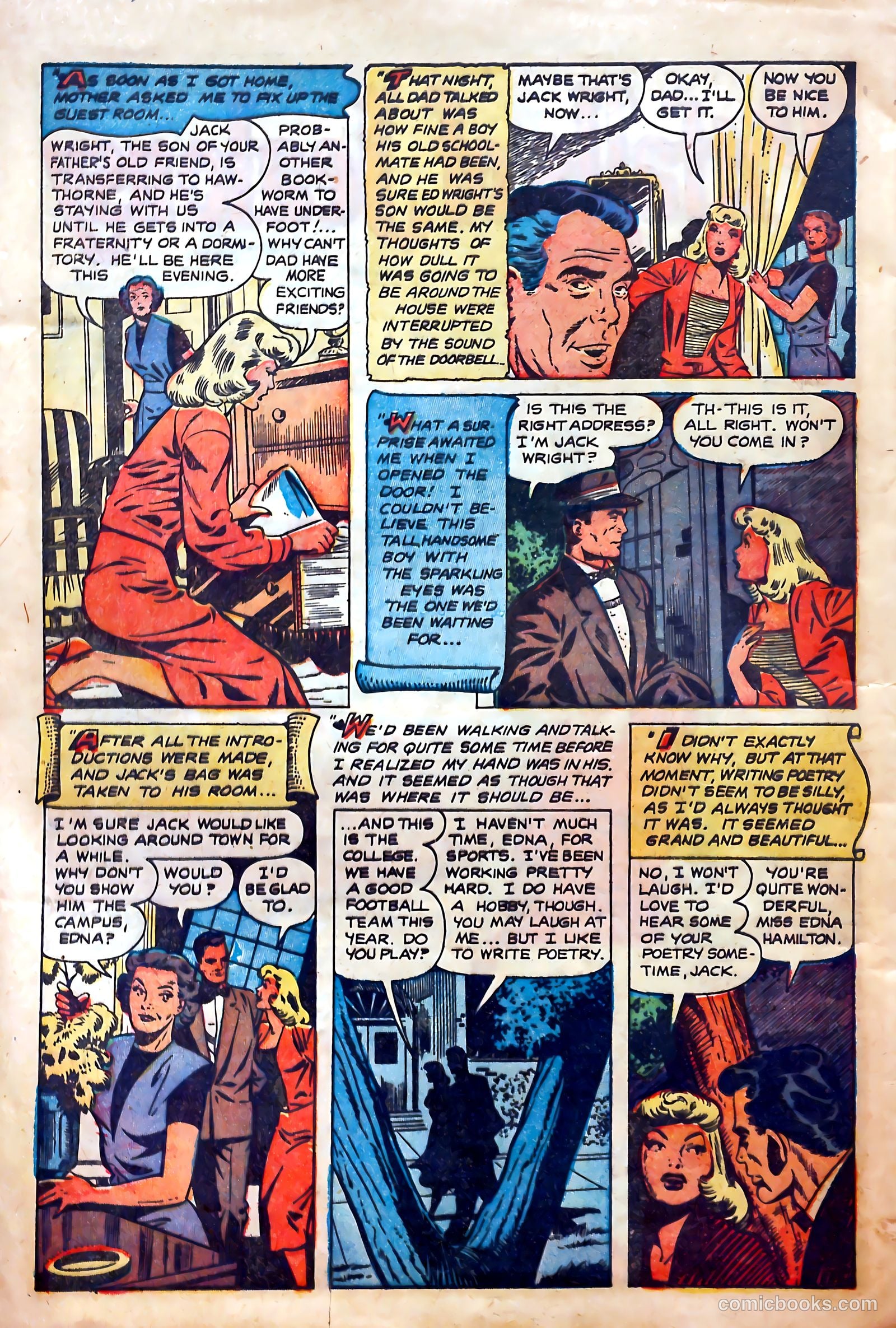 Teen-Age Romances #21 (1952) — page 29 of 37