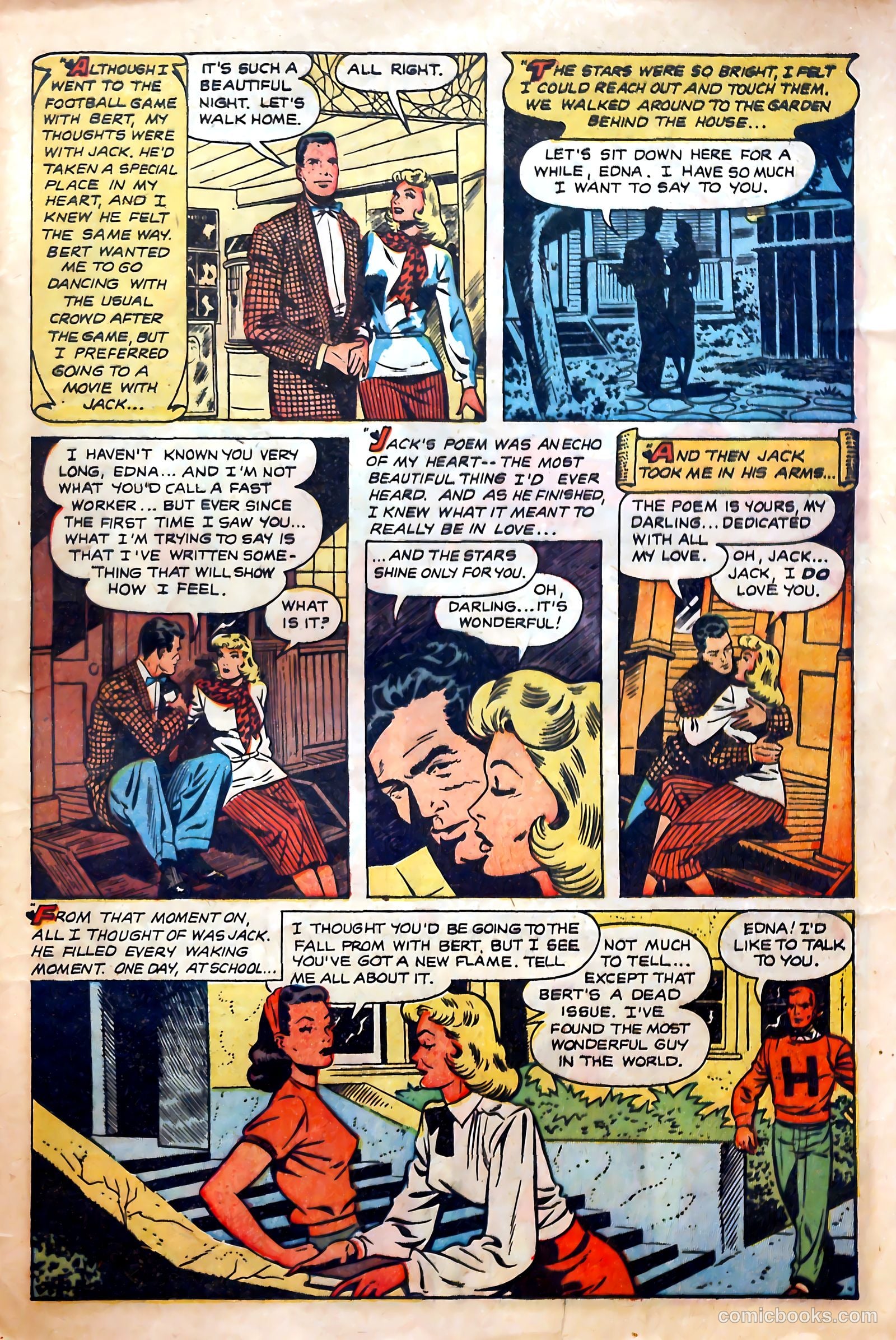 Teen-Age Romances #21 (1952) — page 30 of 37