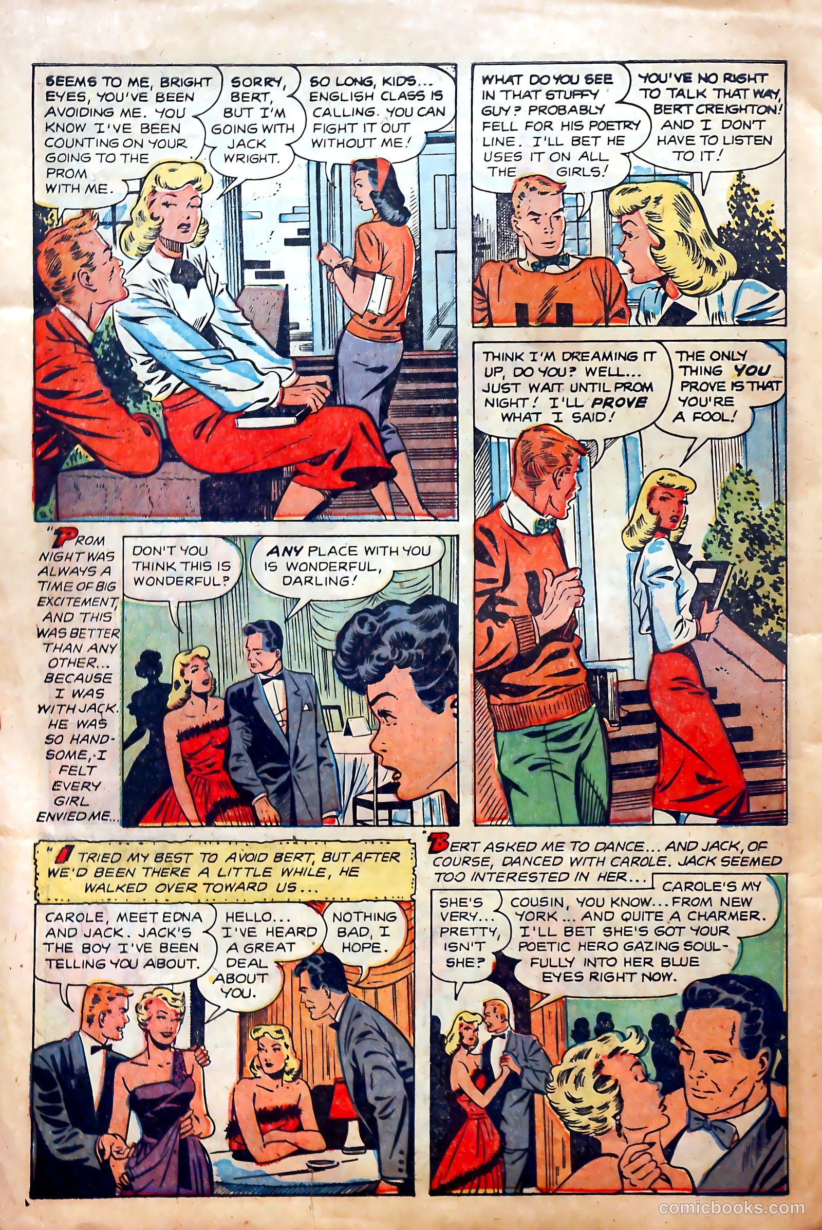 Teen-Age Romances #21 (1952) — page 31 of 37