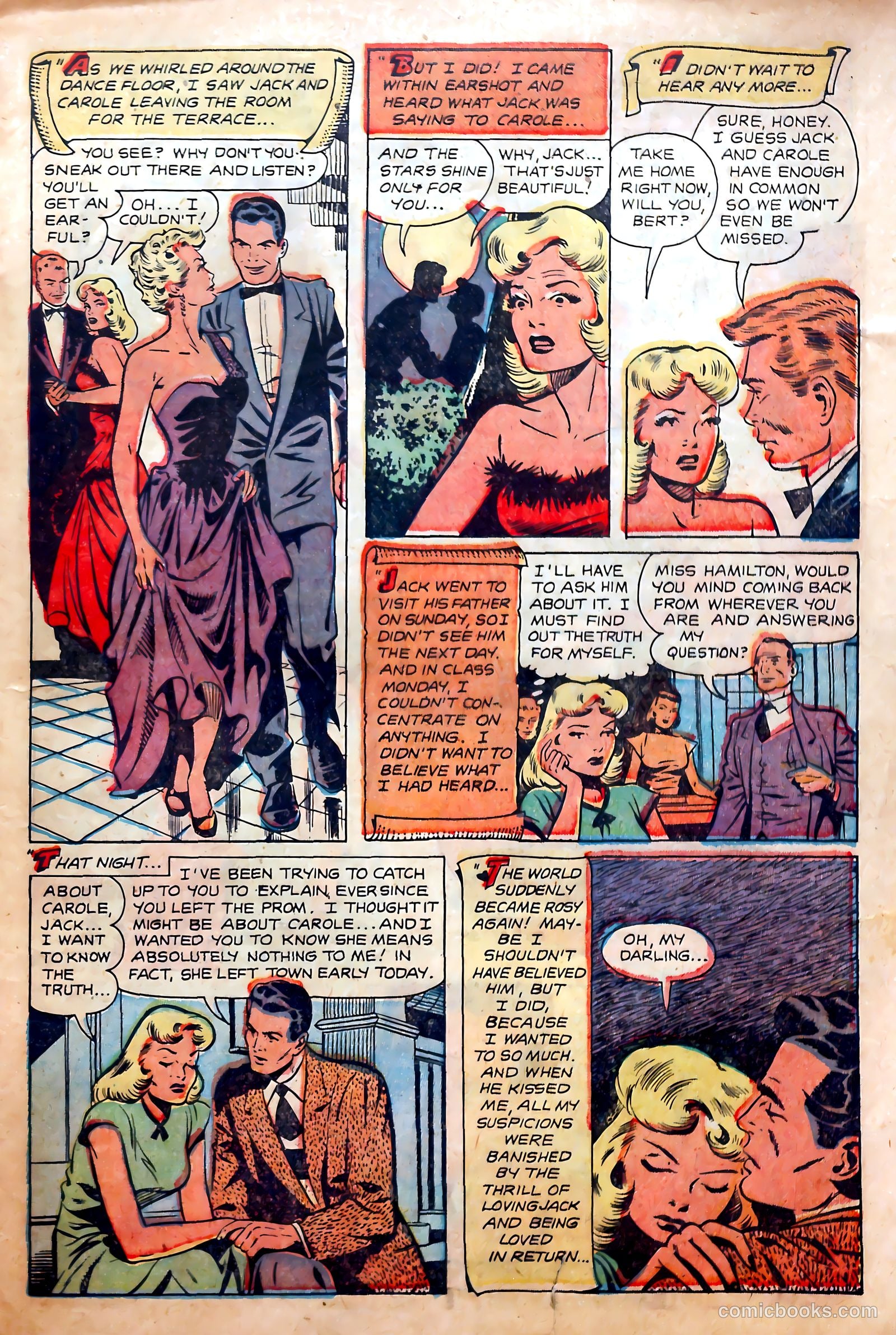 Teen-Age Romances #21 (1952) — page 32 of 37