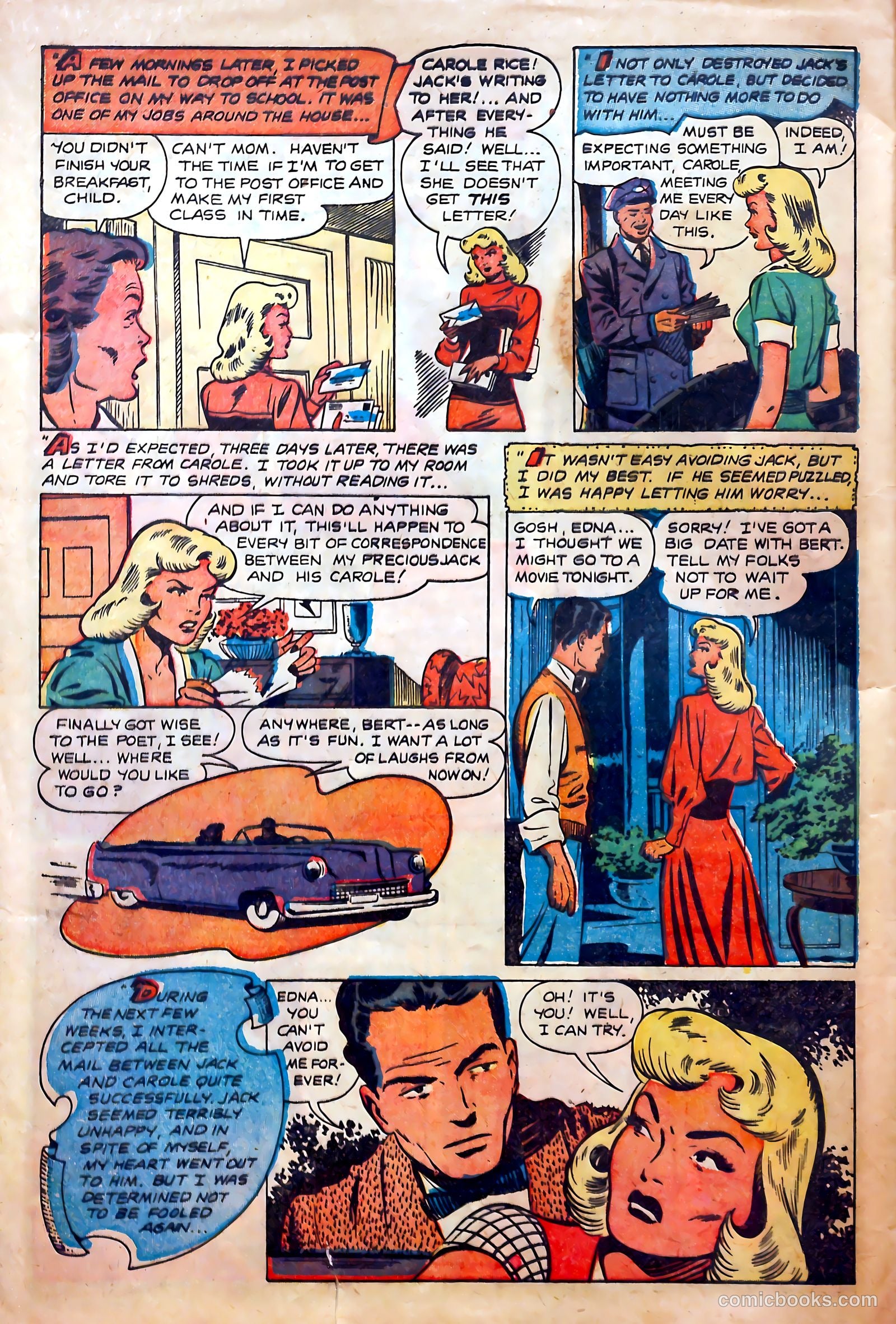 Teen-Age Romances #21 (1952) — page 33 of 37