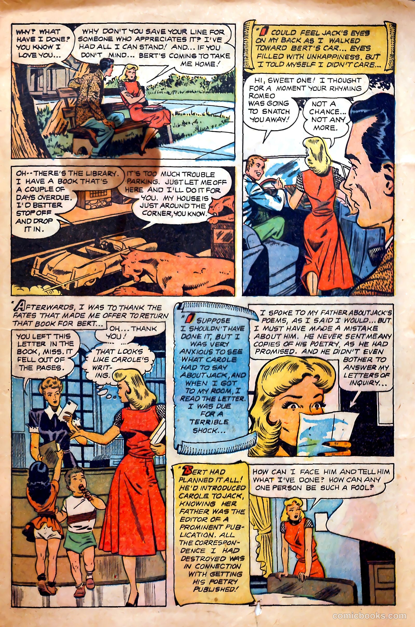 Teen-Age Romances #21 (1952) — page 34 of 37
