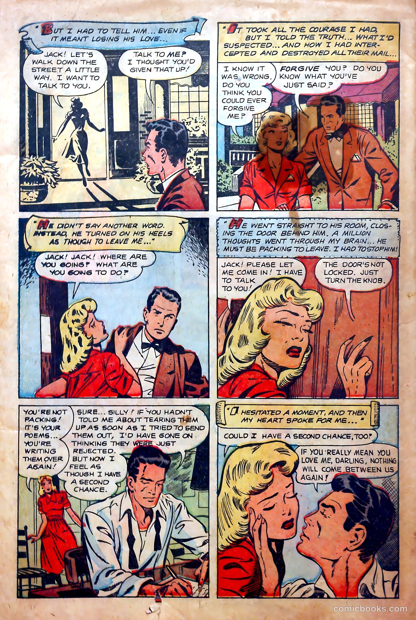 Teen-Age Romances #21 (1952) — page 35 of 37