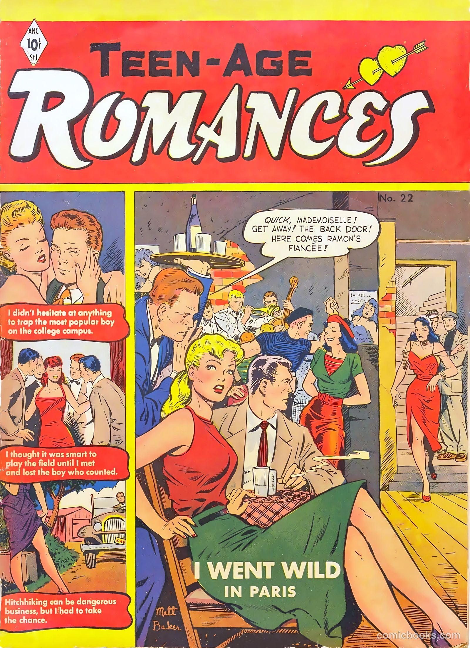 Teen-Age Romances #22 cover