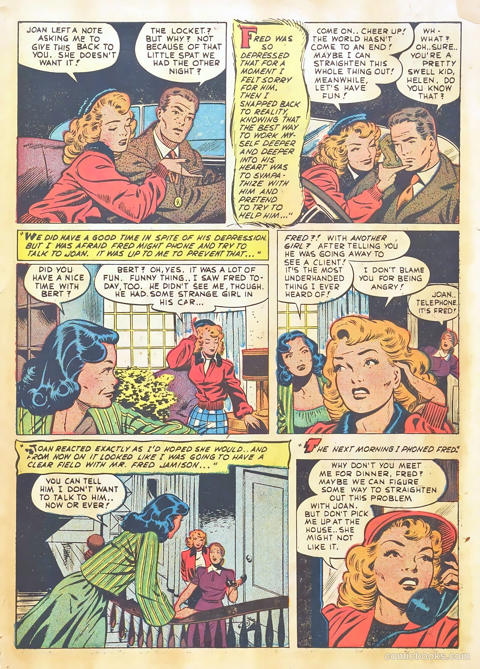 Teen-Age Romances #22 (1952) — page 7 of 37