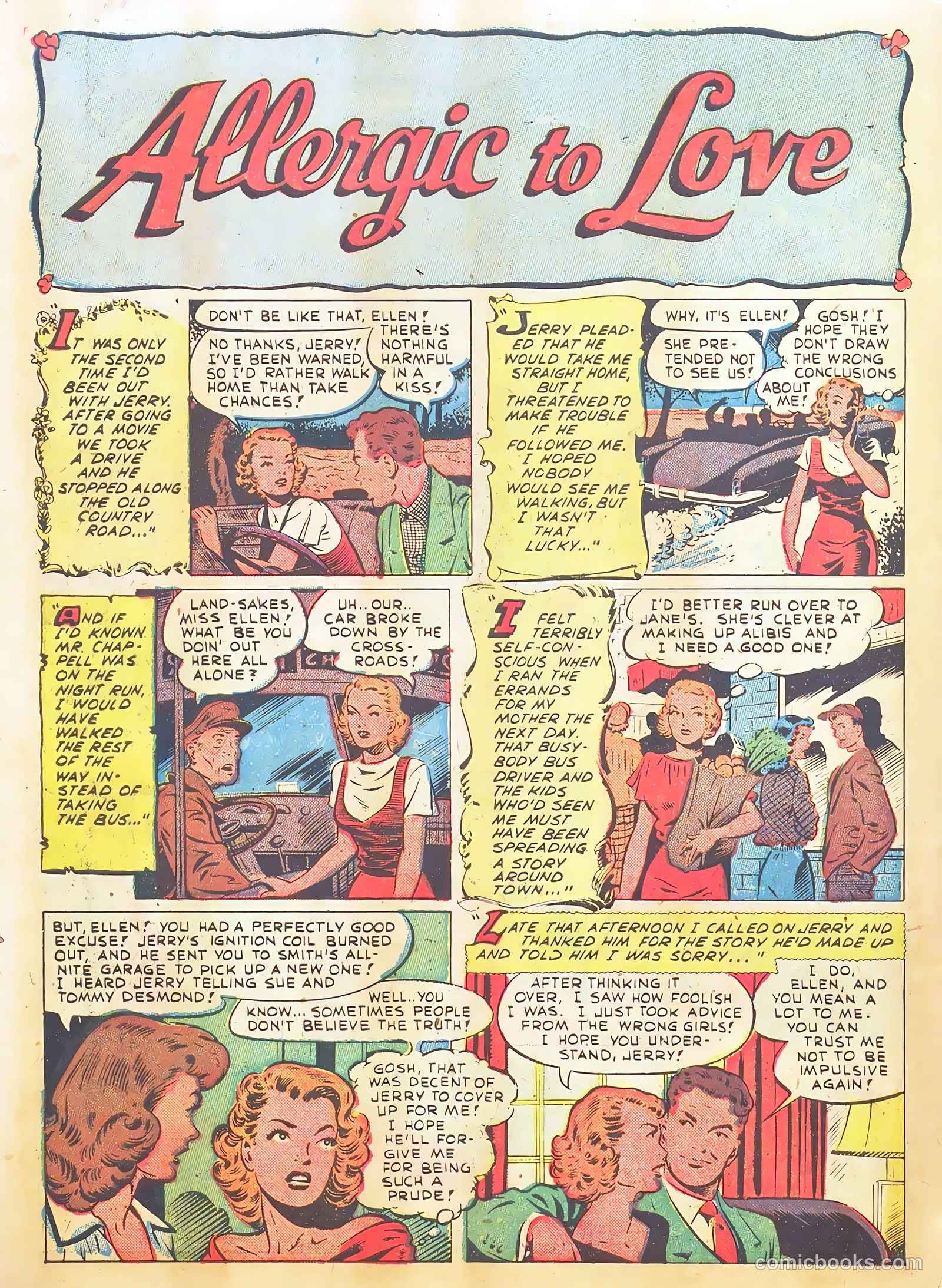 Teen-Age Romances #22 (1952) — page 10 of 37