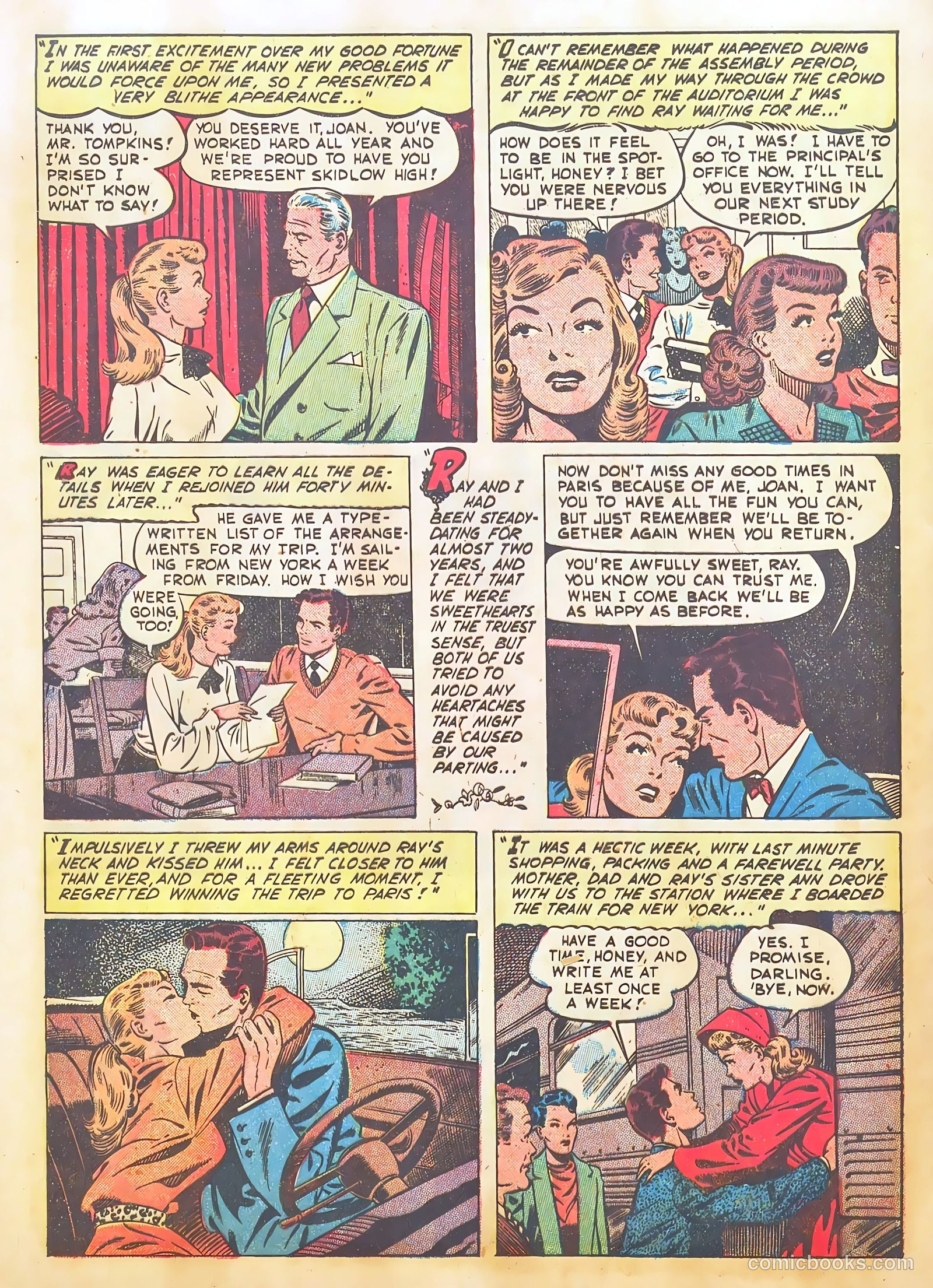 Teen-Age Romances #22 (1952) — page 12 of 37