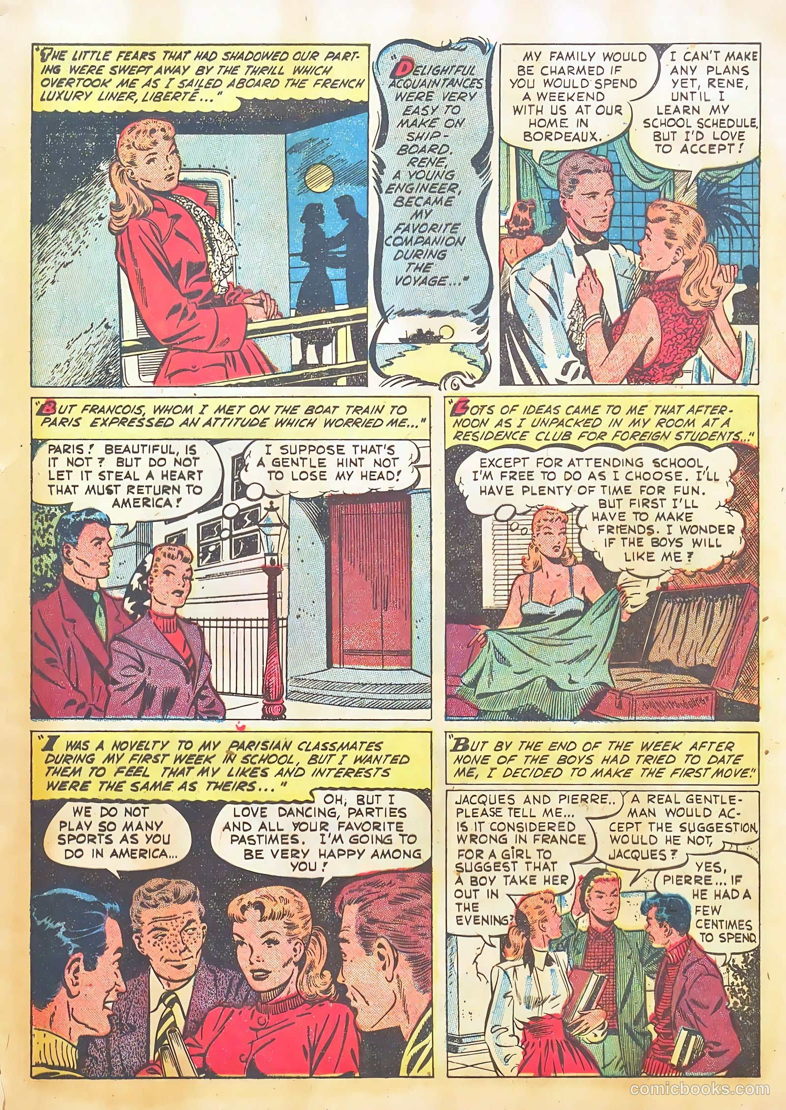Teen-Age Romances #22 (1952) — page 13 of 37