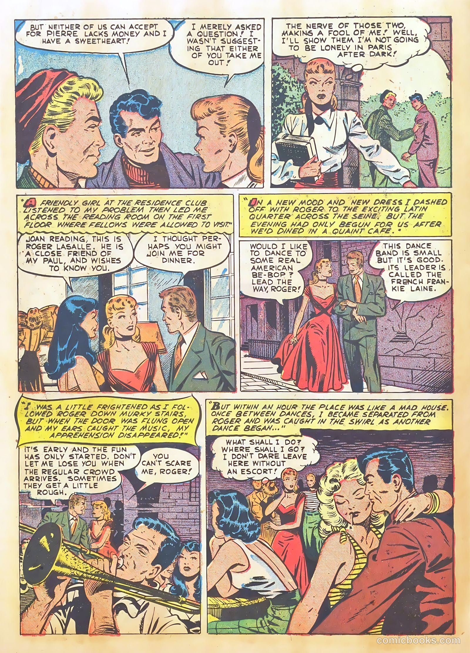 Teen-Age Romances #22 (1952) — page 14 of 37