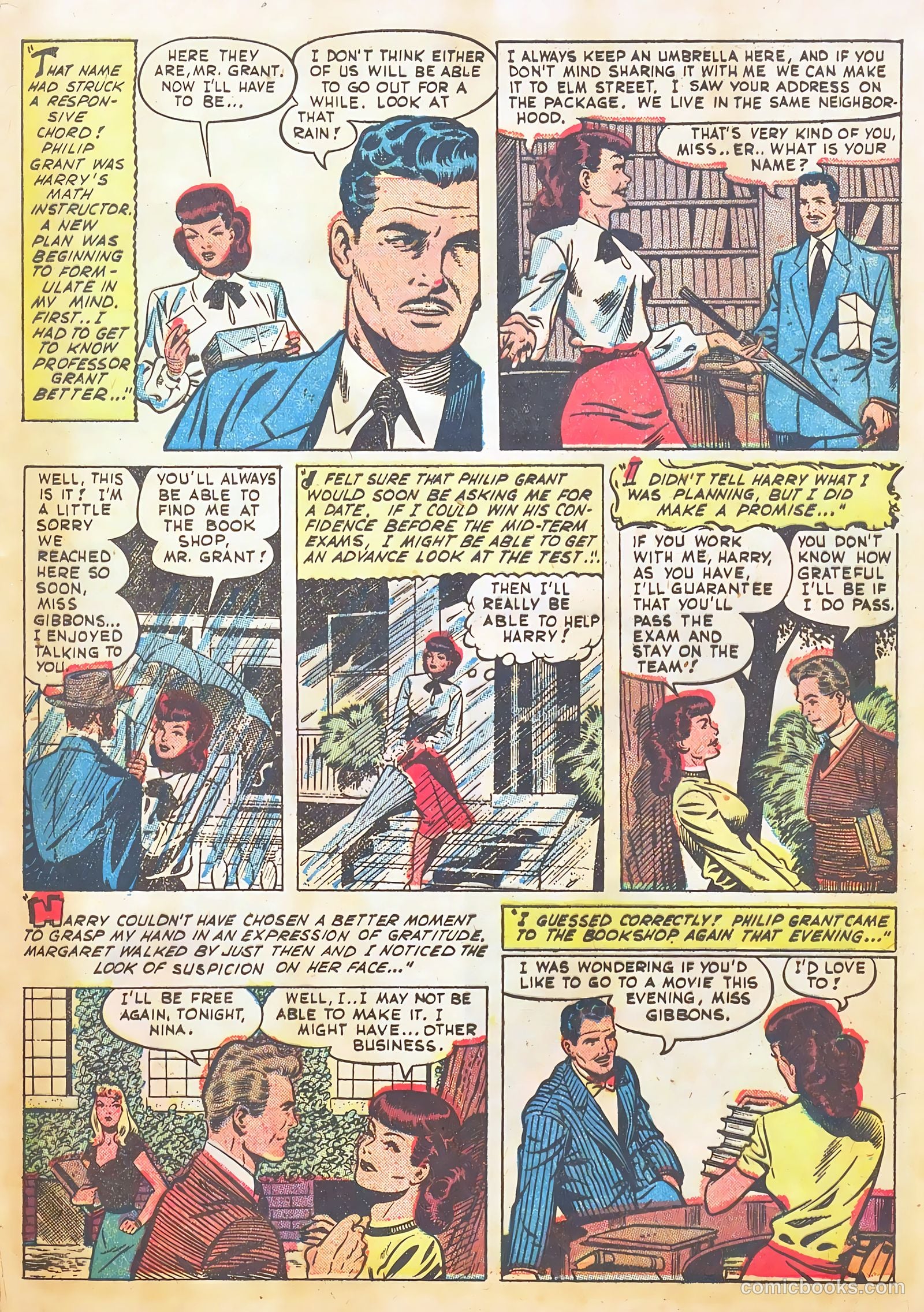Teen-Age Romances #22 (1952) — page 21 of 37