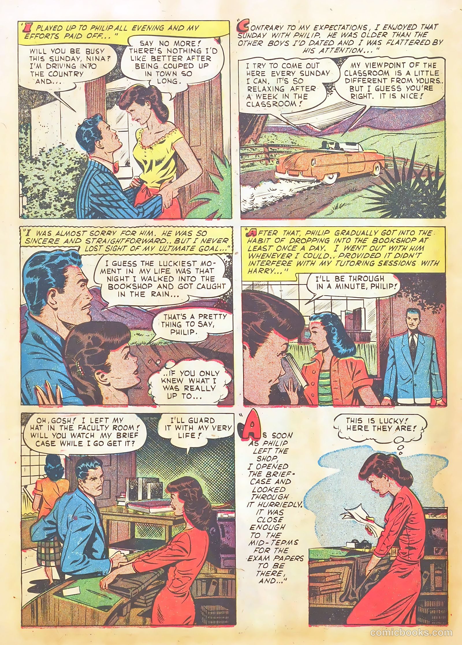 Teen-Age Romances #22 (1952) — page 22 of 37