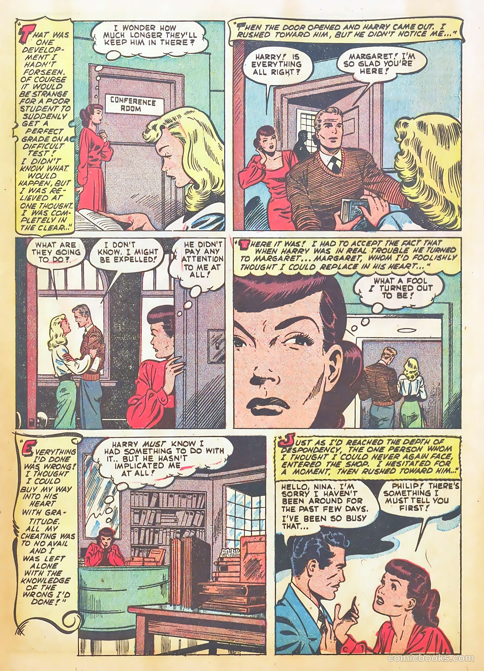 Teen-Age Romances #22 (1952) — page 25 of 37