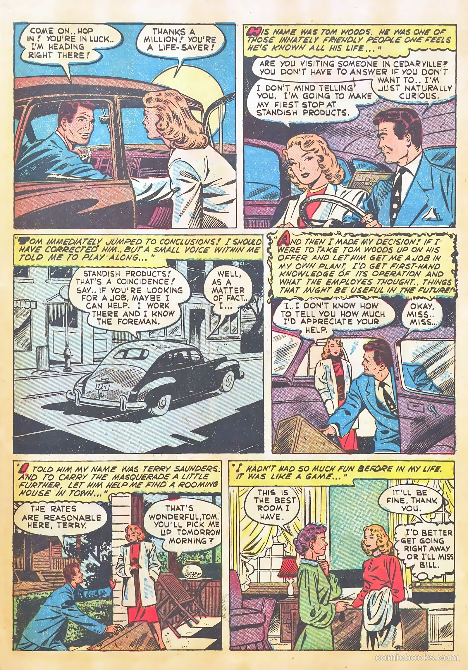 Teen-Age Romances #22 (1952) — page 29 of 37