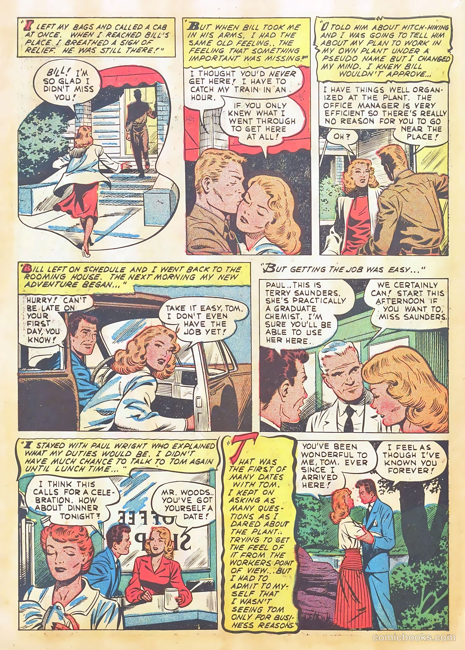Teen-Age Romances #22 (1952) — page 30 of 37