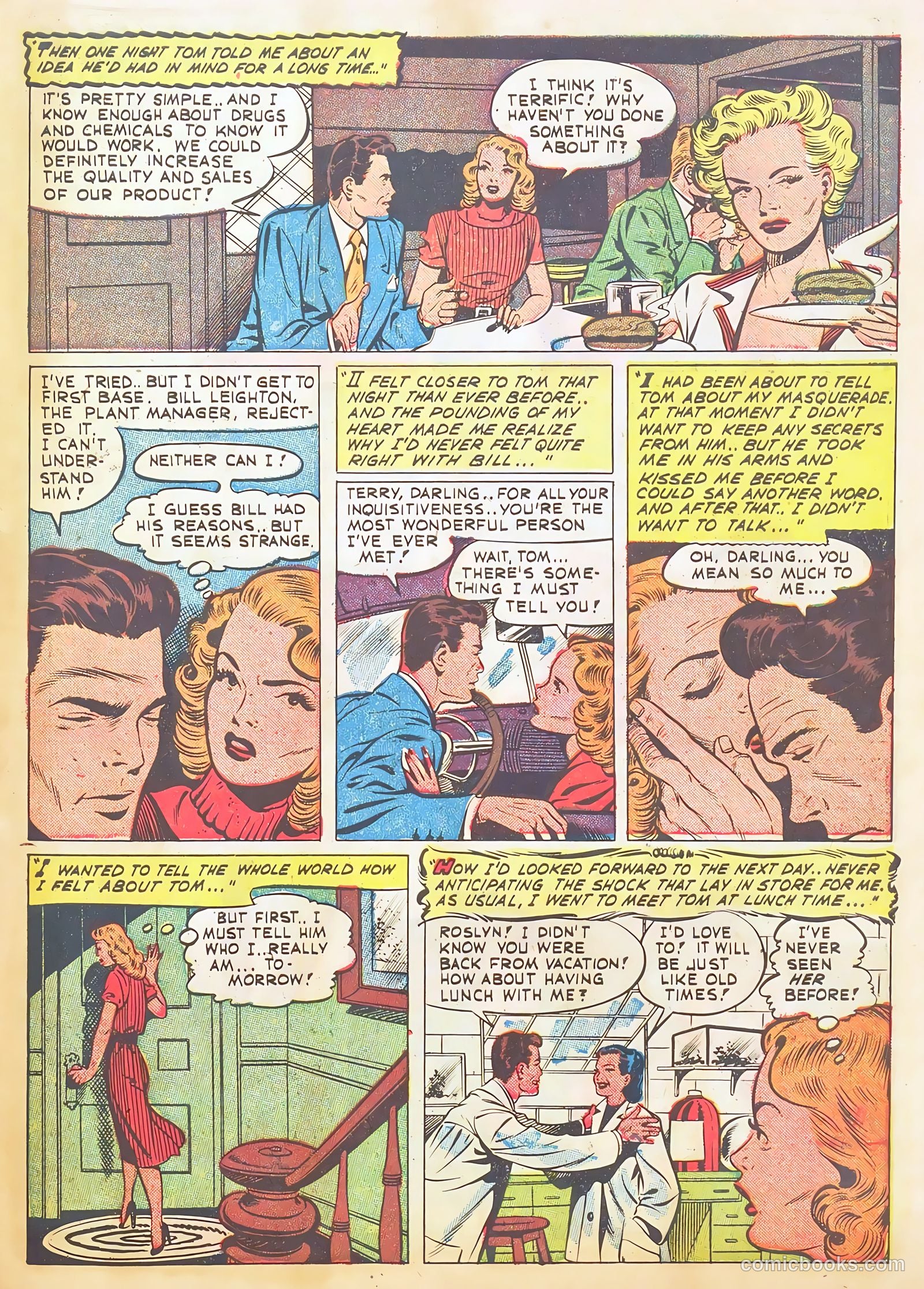 Teen-Age Romances #22 (1952) — page 31 of 37
