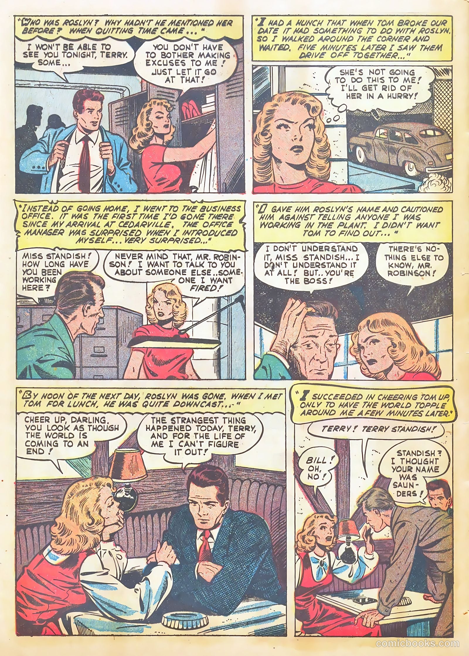 Teen-Age Romances #22 (1952) — page 32 of 37