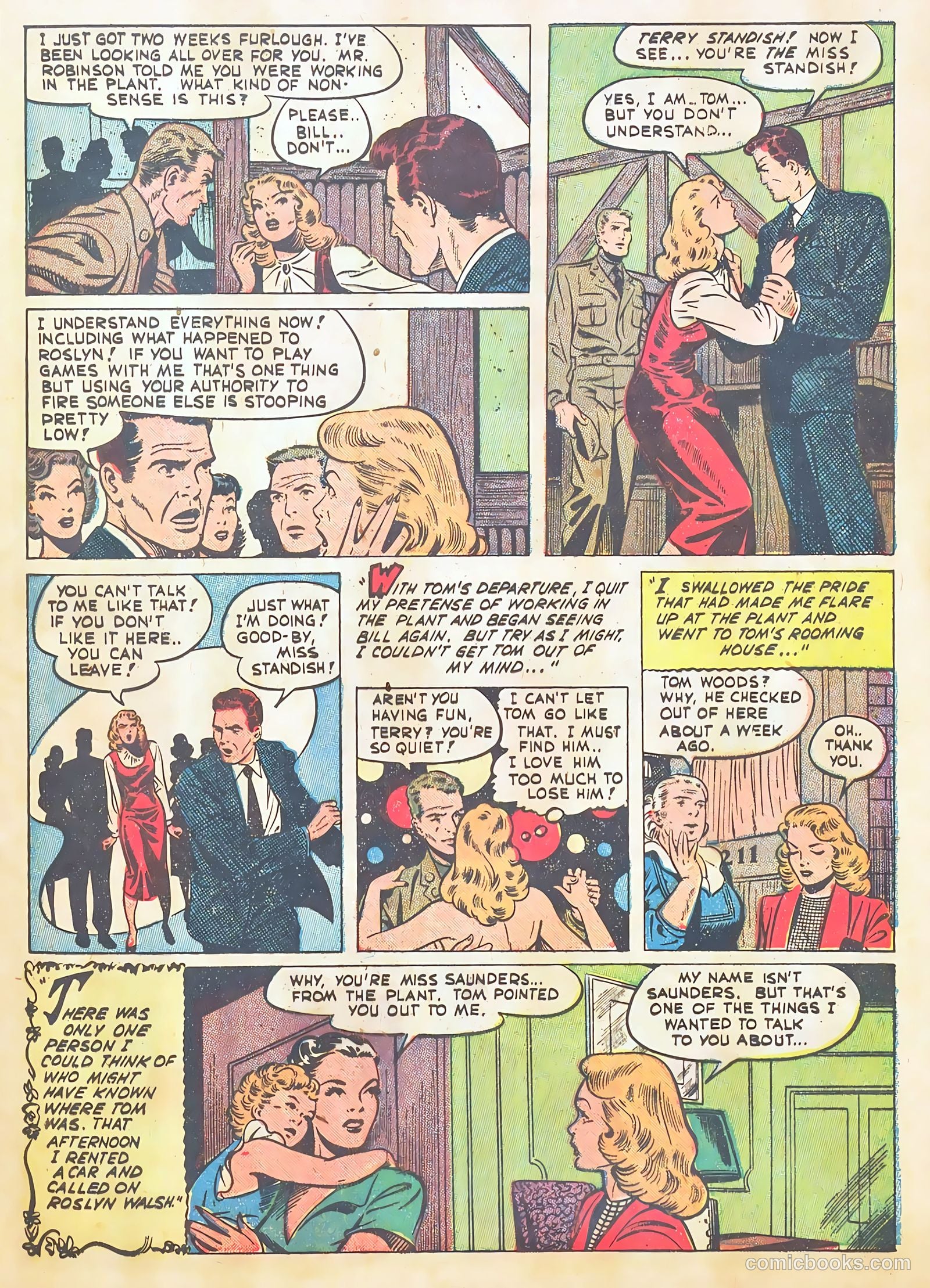 Teen-Age Romances #22 (1952) — page 33 of 37