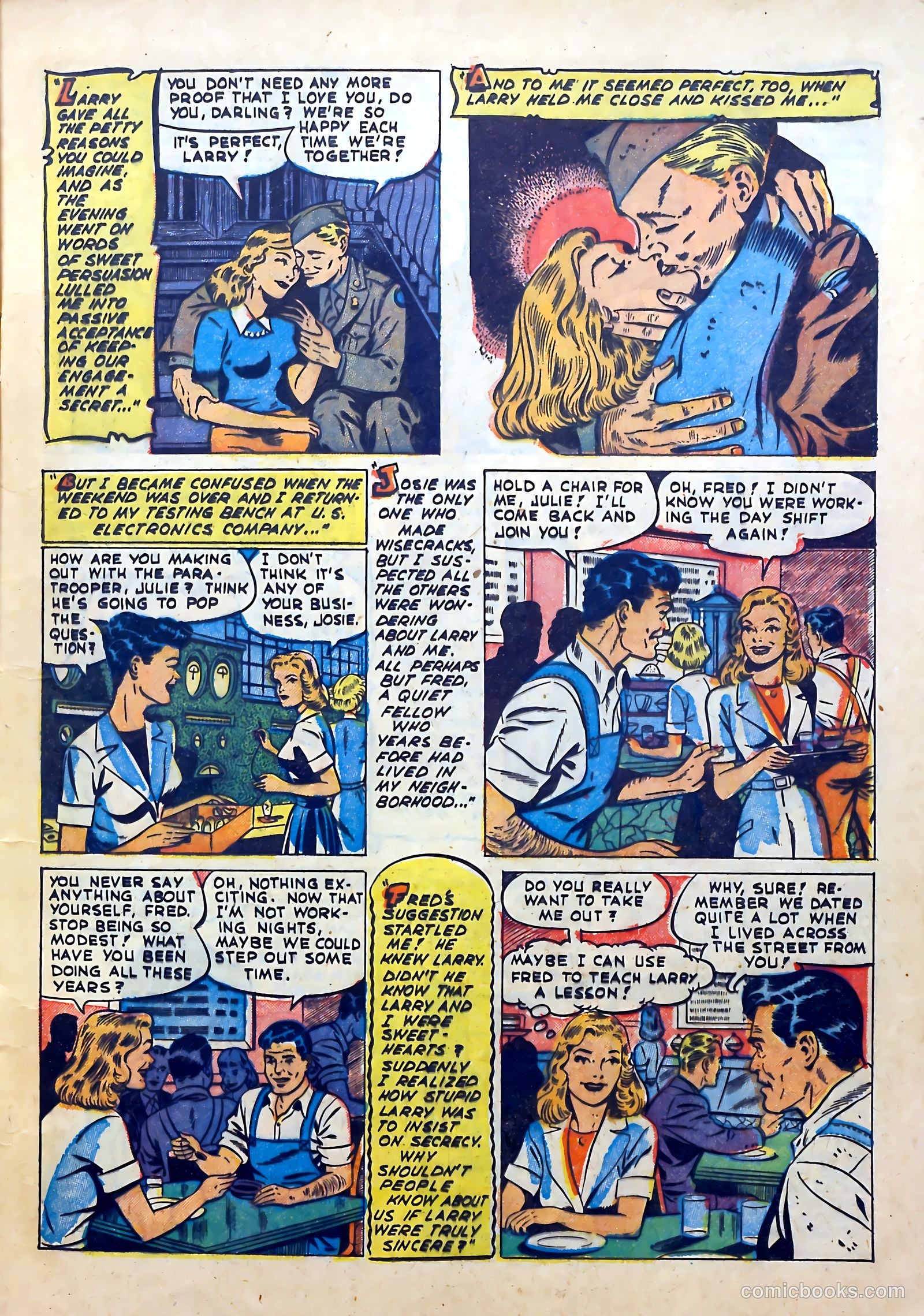 Teen-Age Romances #23 (1952) — page 13 of 36