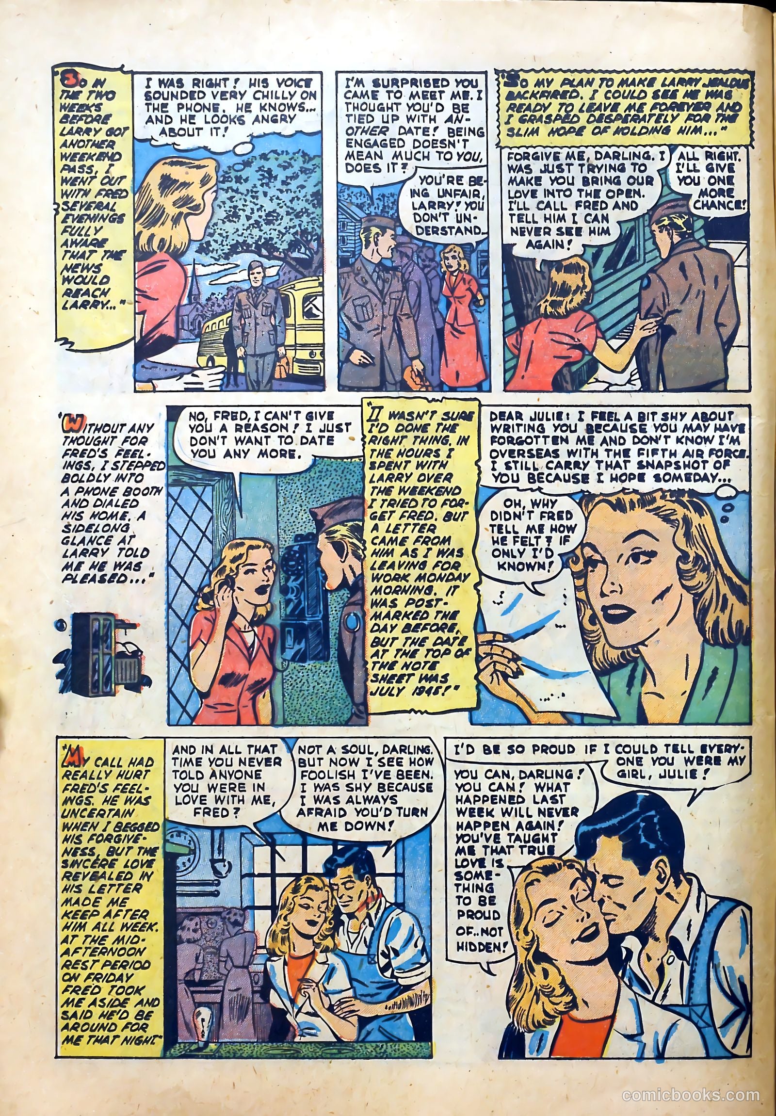 Teen-Age Romances #23 (1952) — page 14 of 36