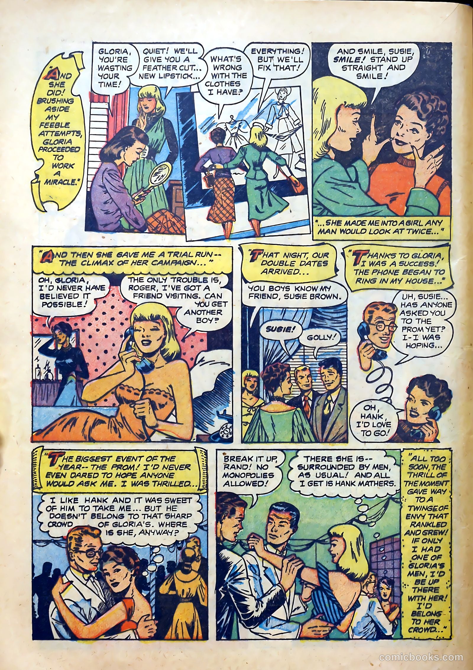 Teen-Age Romances #23 (1952) — page 16 of 36
