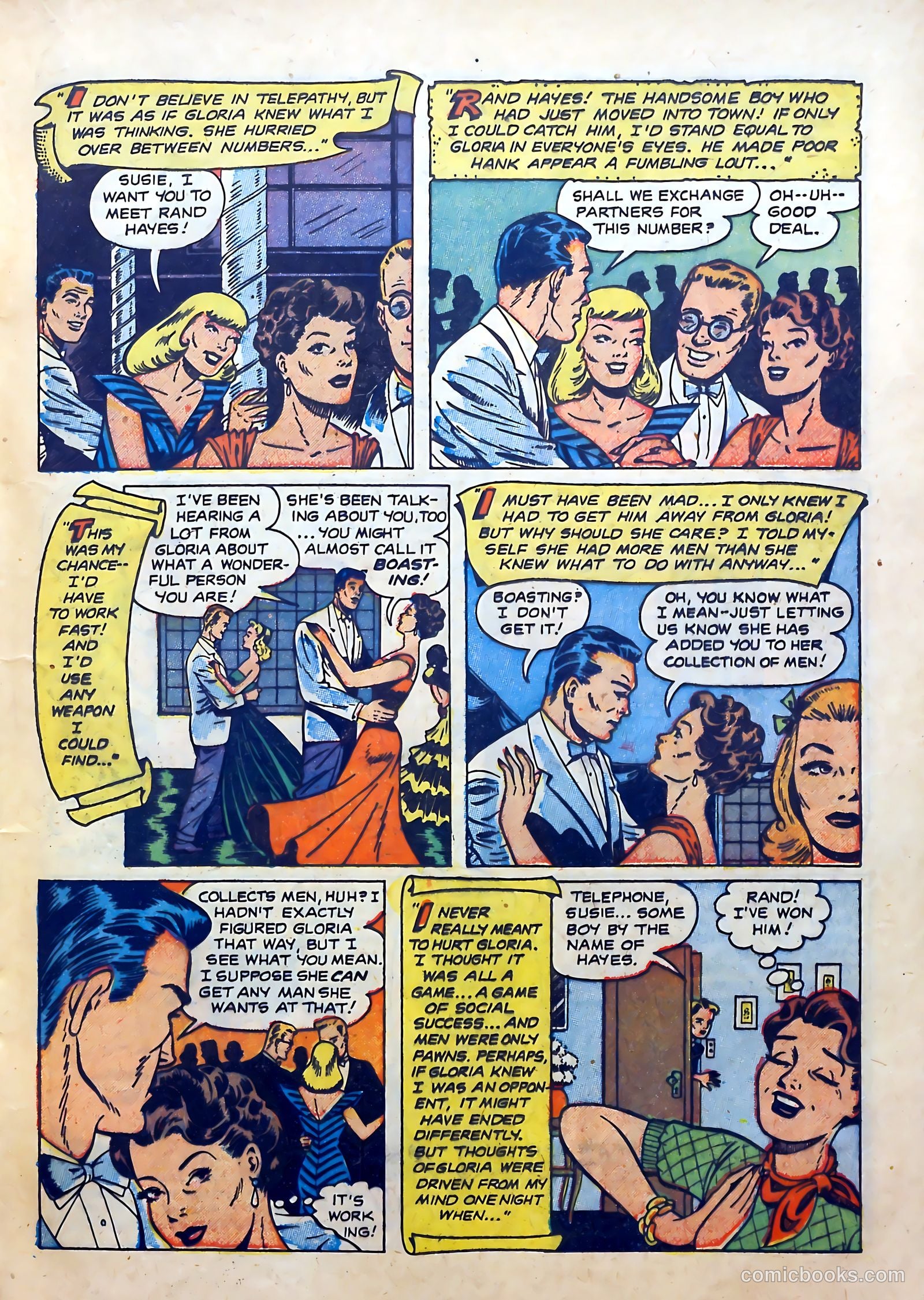 Teen-Age Romances #23 (1952) — page 17 of 36