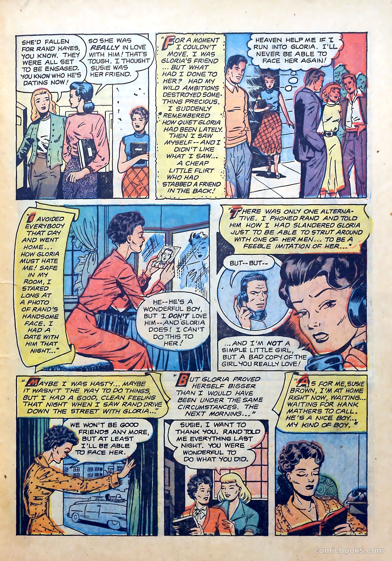 Teen-Age Romances #23 (1952) — page 19 of 36